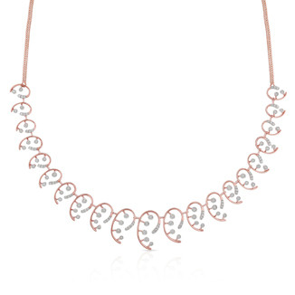 Mine Diamond Necklace NKDIA10616