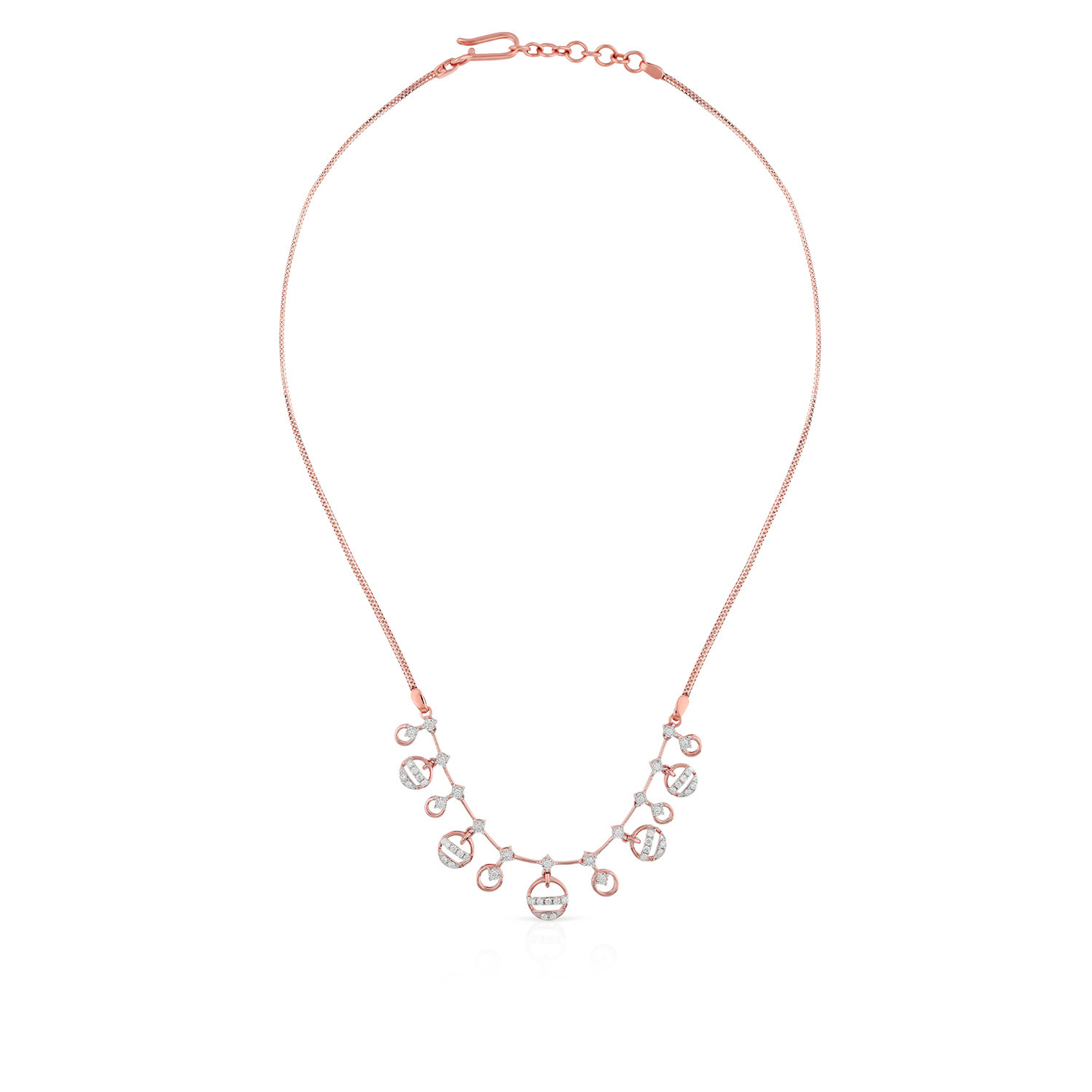 Mine Diamond Necklace NKDIA10692