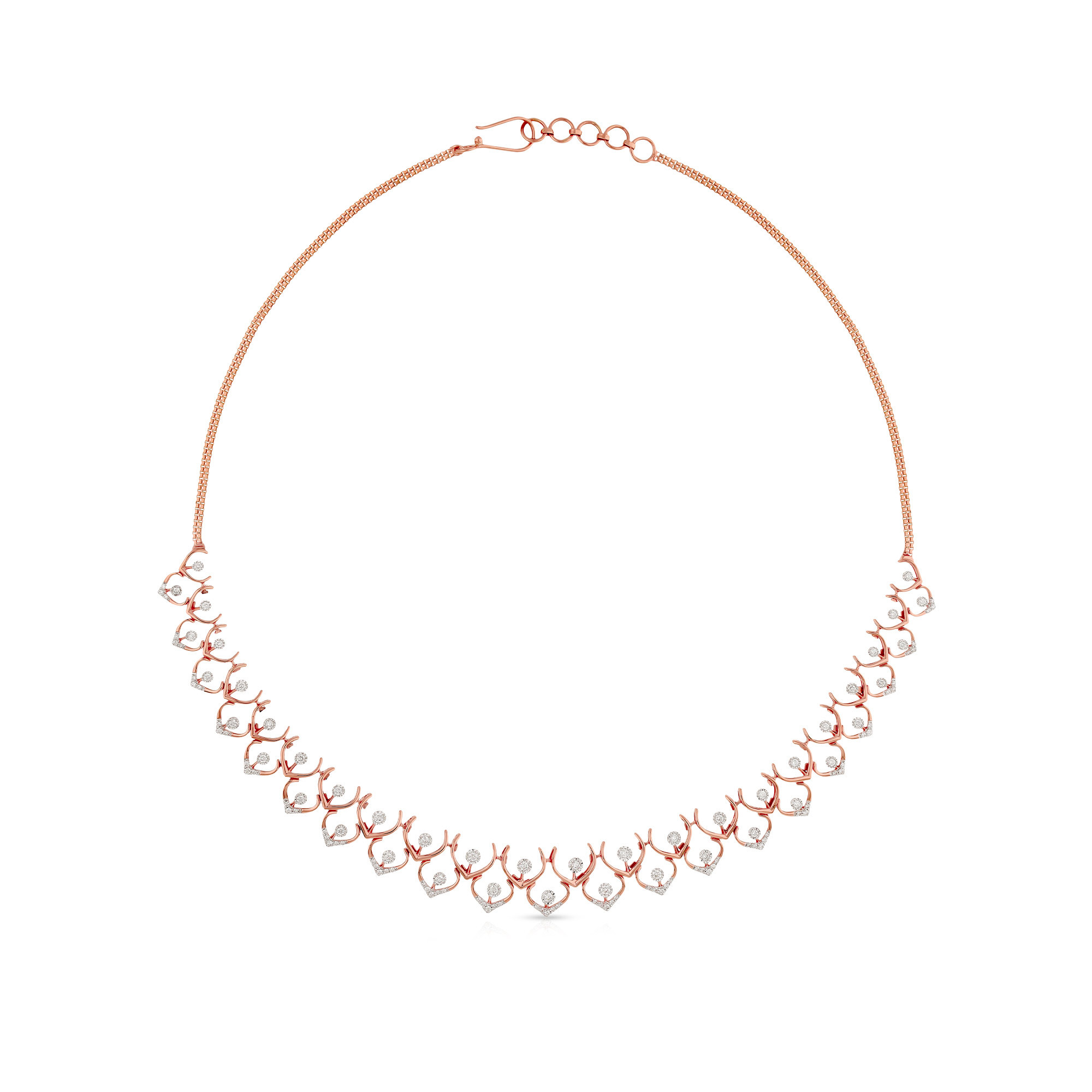 Mine Diamond Necklace NKDIA10729