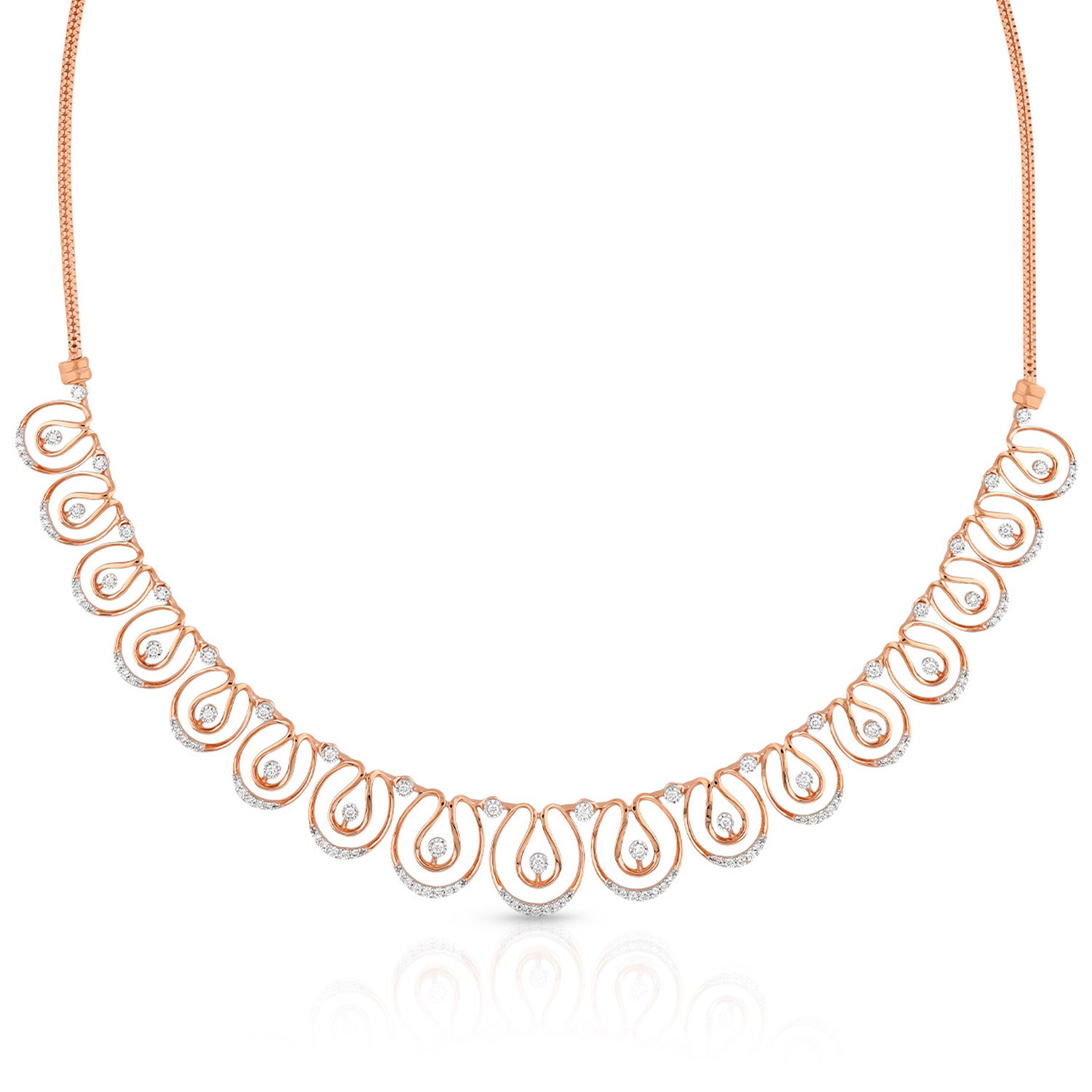 Mine Diamond Necklace NKDIA11181