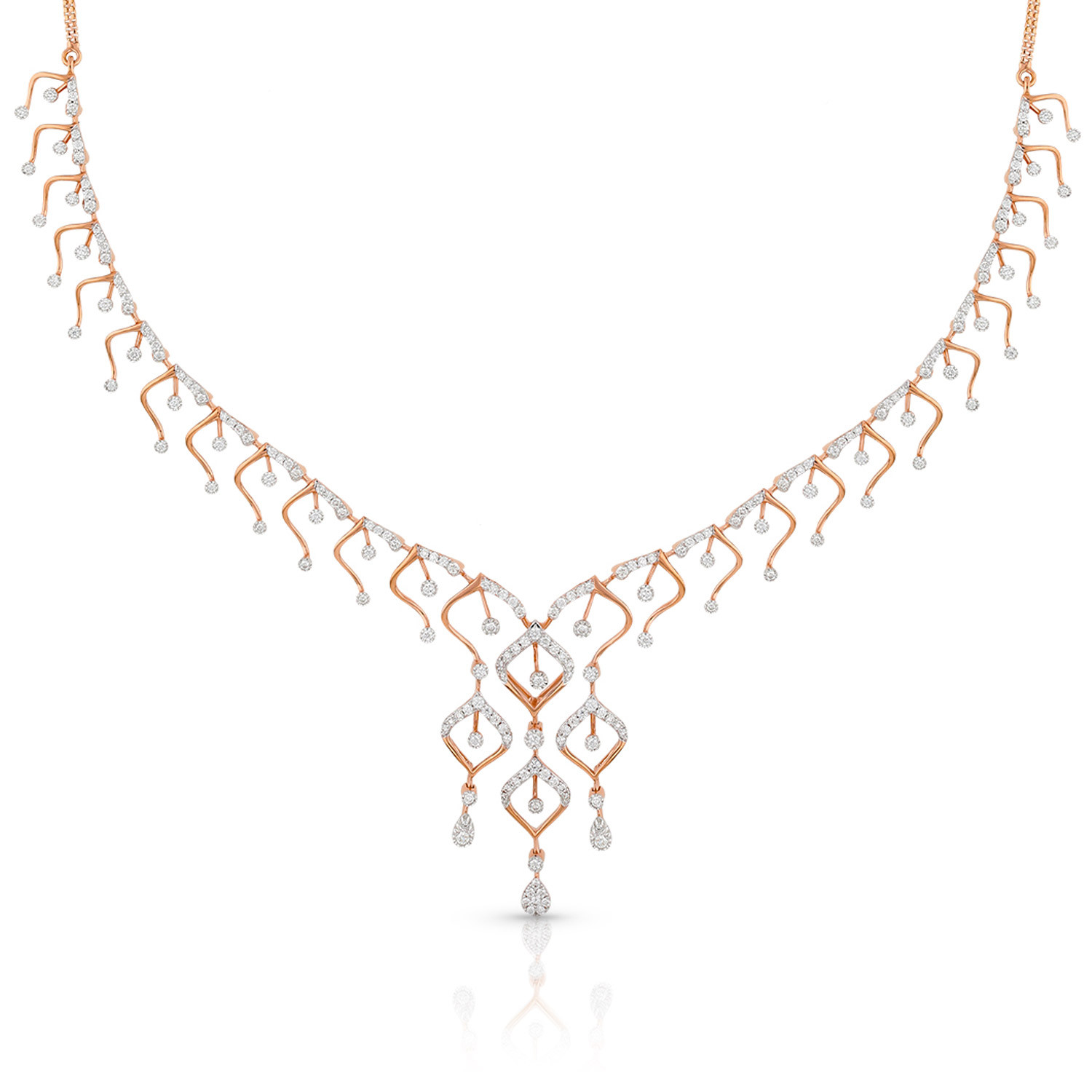 Mine Diamond Necklace NKDIA11214