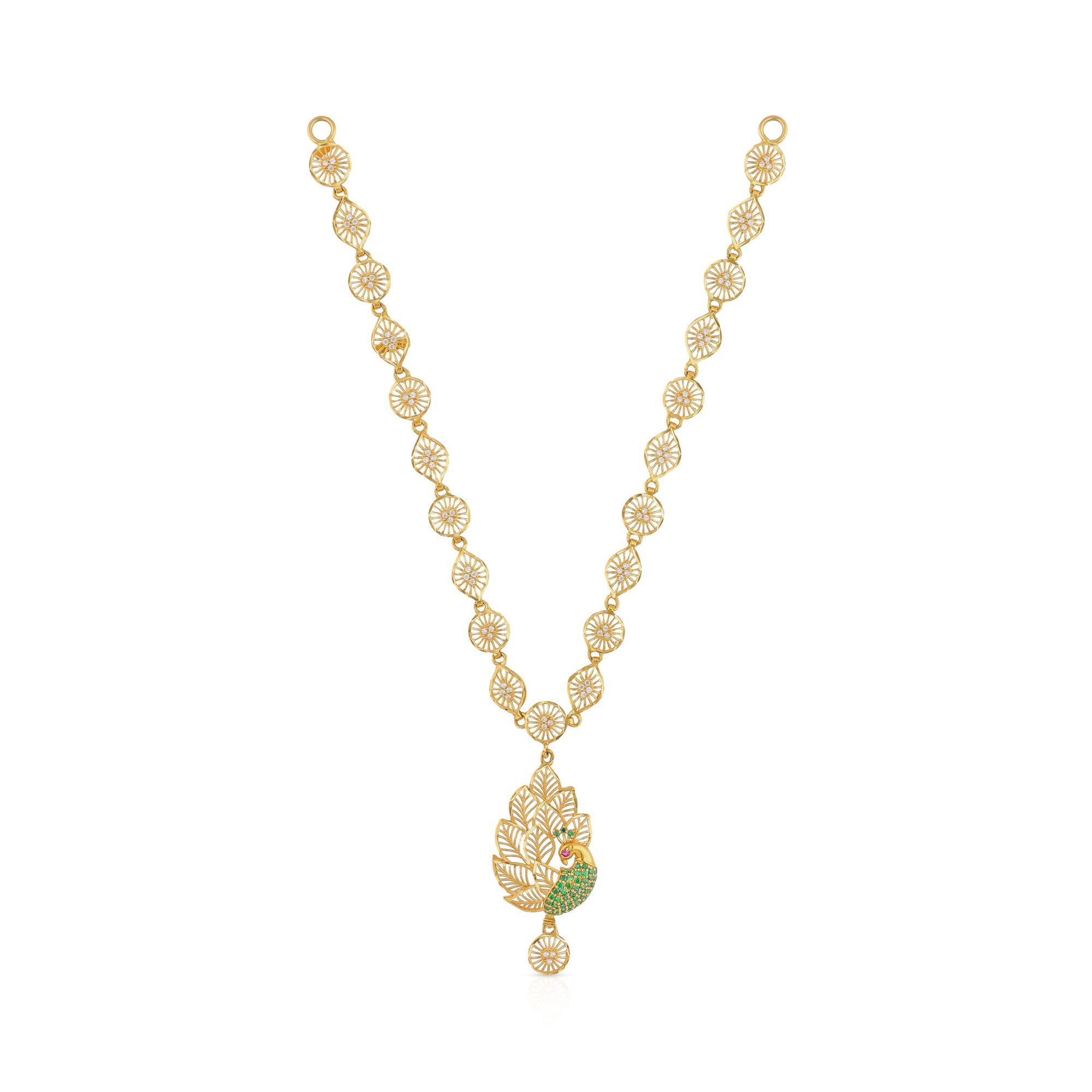 Malabar Gold Necklace NKDZL11392