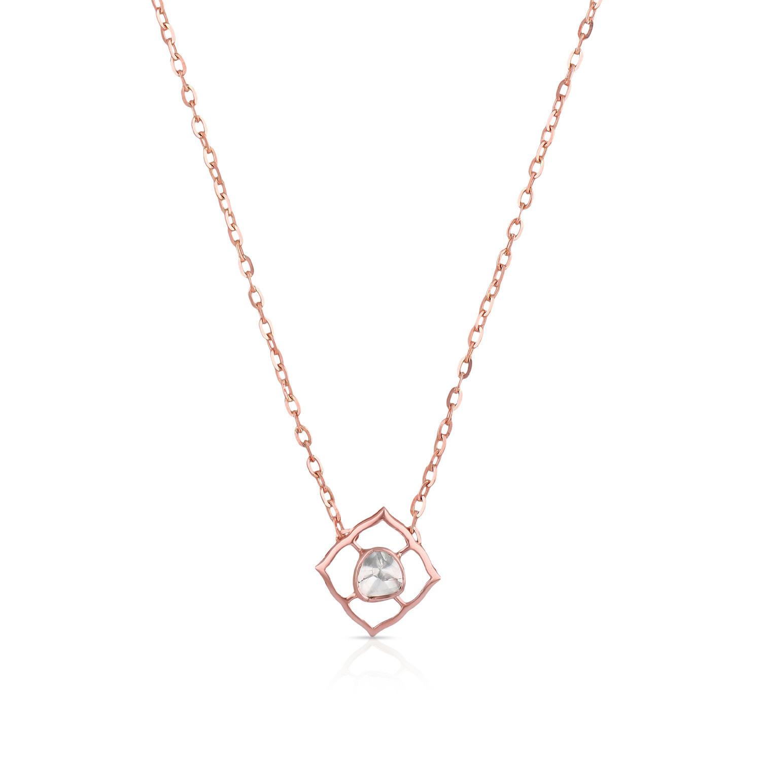 Viraaz Uncut Diamond Necklace NKERFTP11022