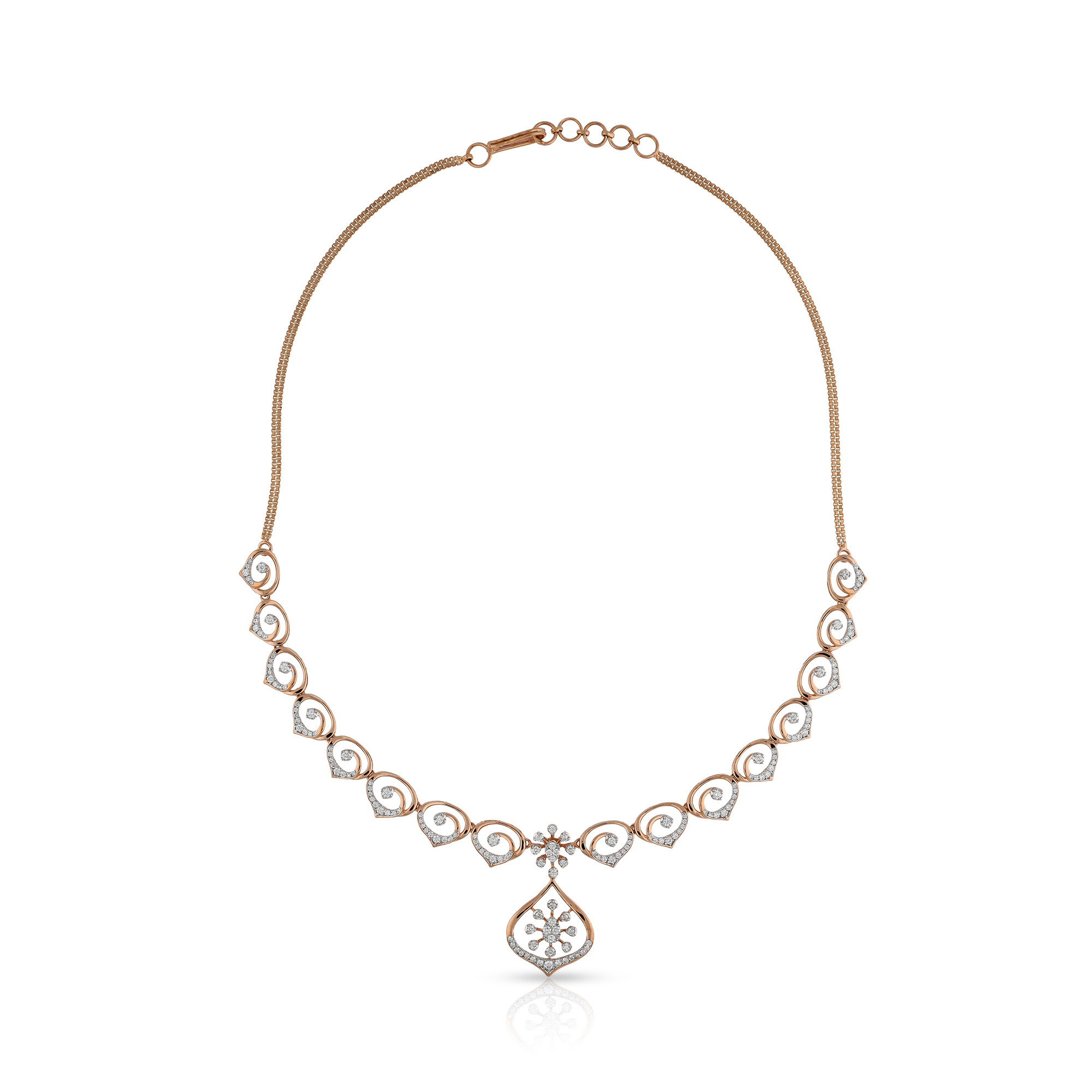 Mine Diamond Necklace NKGEN13090