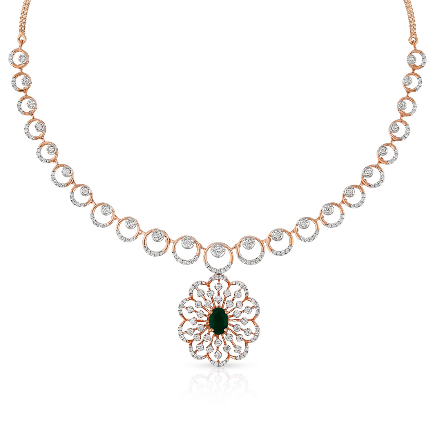 Mine Diamond Necklace NKGEN13986