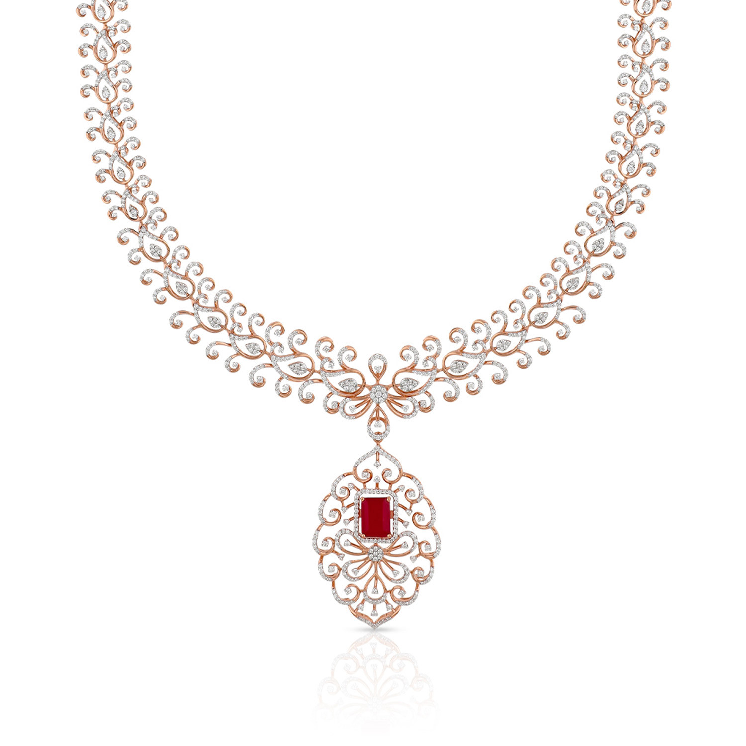 Mine Diamond Necklace NKGEN14163