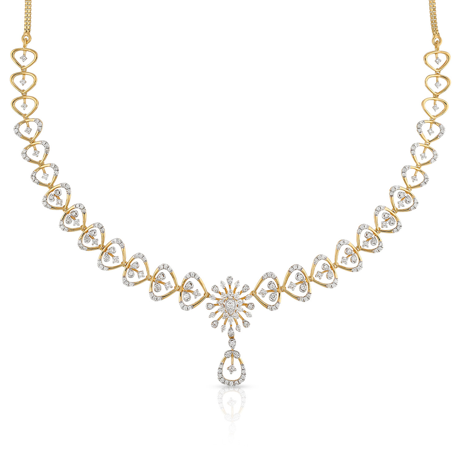 Mine Diamond Necklace NKGEN14722
