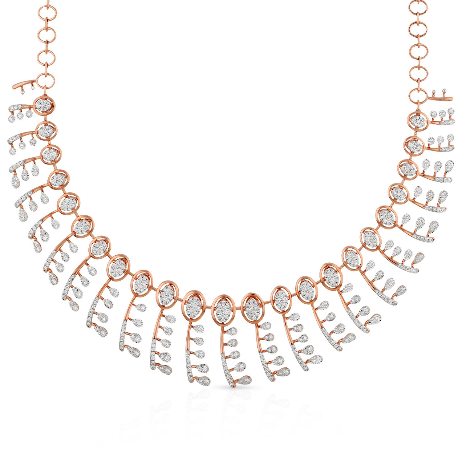Mine Diamond Necklace NKHRM10908