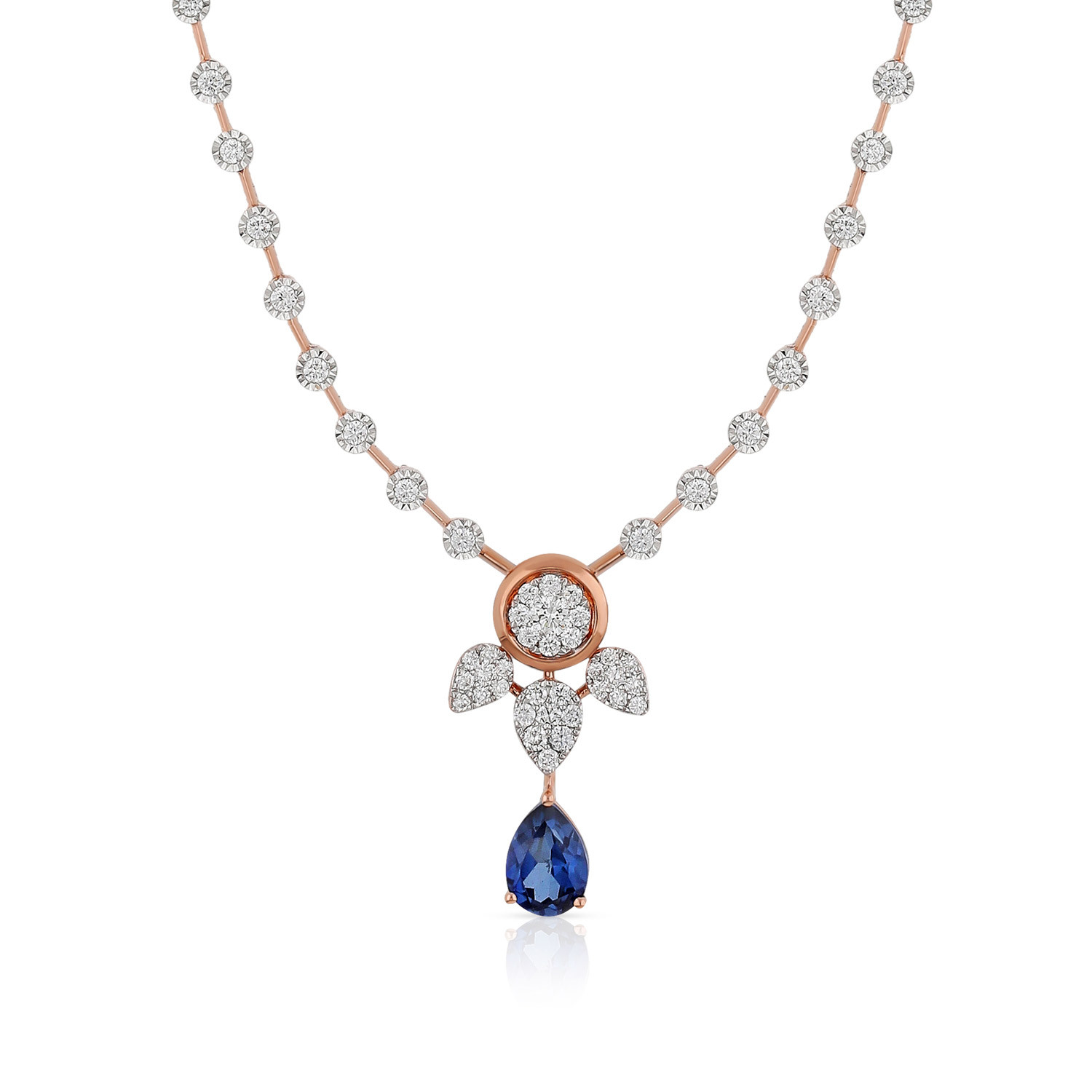 Mine Diamond Necklace NKHRM10910