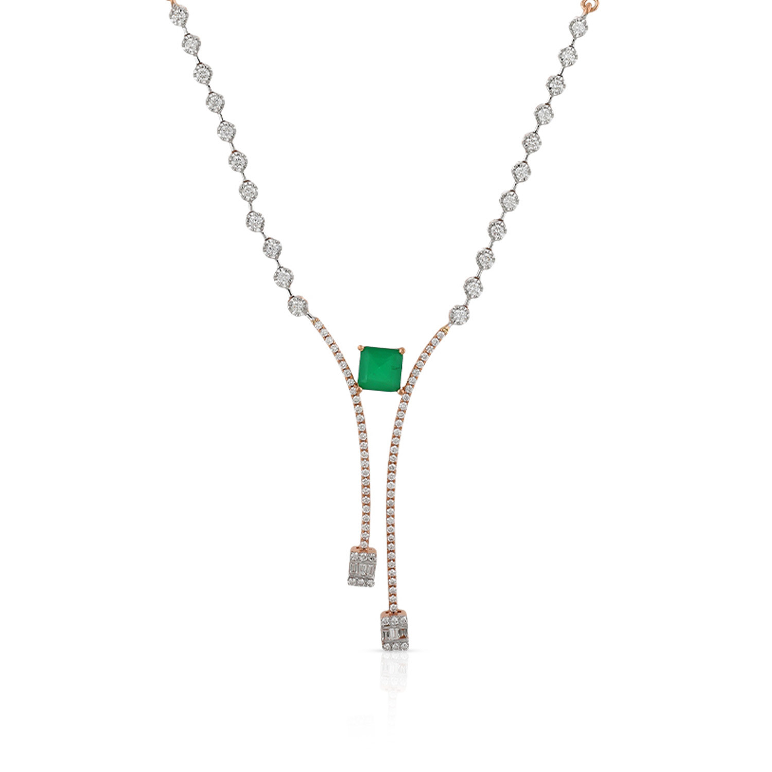Mine Diamond Necklace NKHRM10957