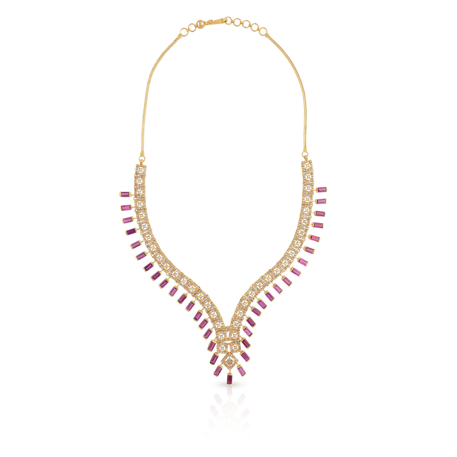 Era Uncut Diamond Necklace NKJUN53416