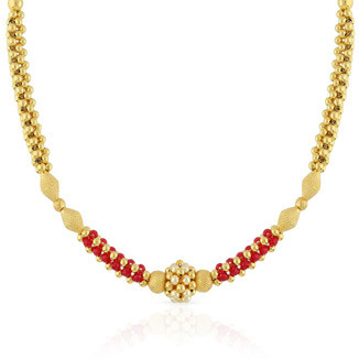Malabar Gold Necklace NKMAR10398