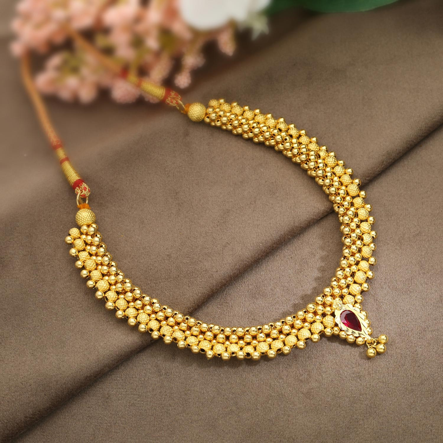 MALABAR Gold Necklace NKMAR40128