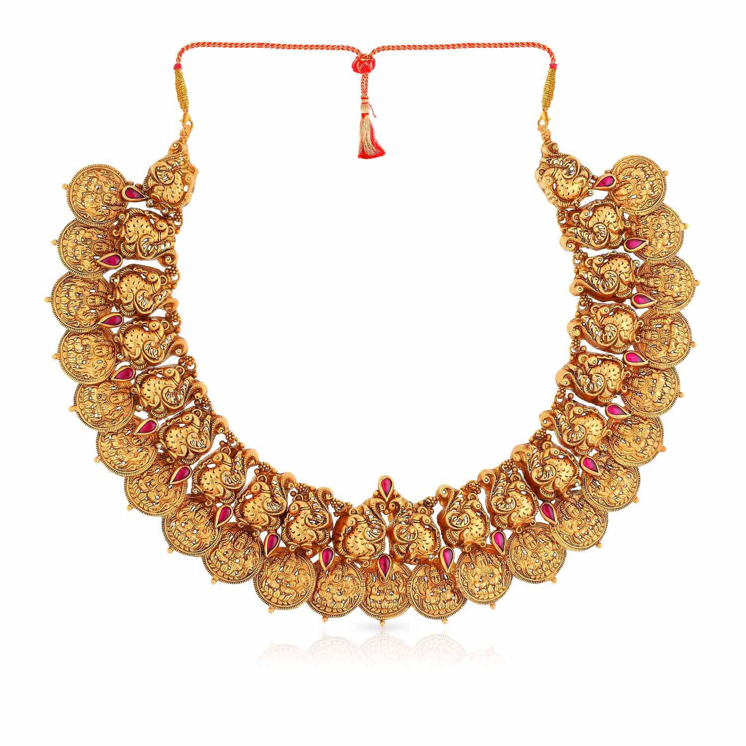 Divine Gold Necklace NKNGS15103