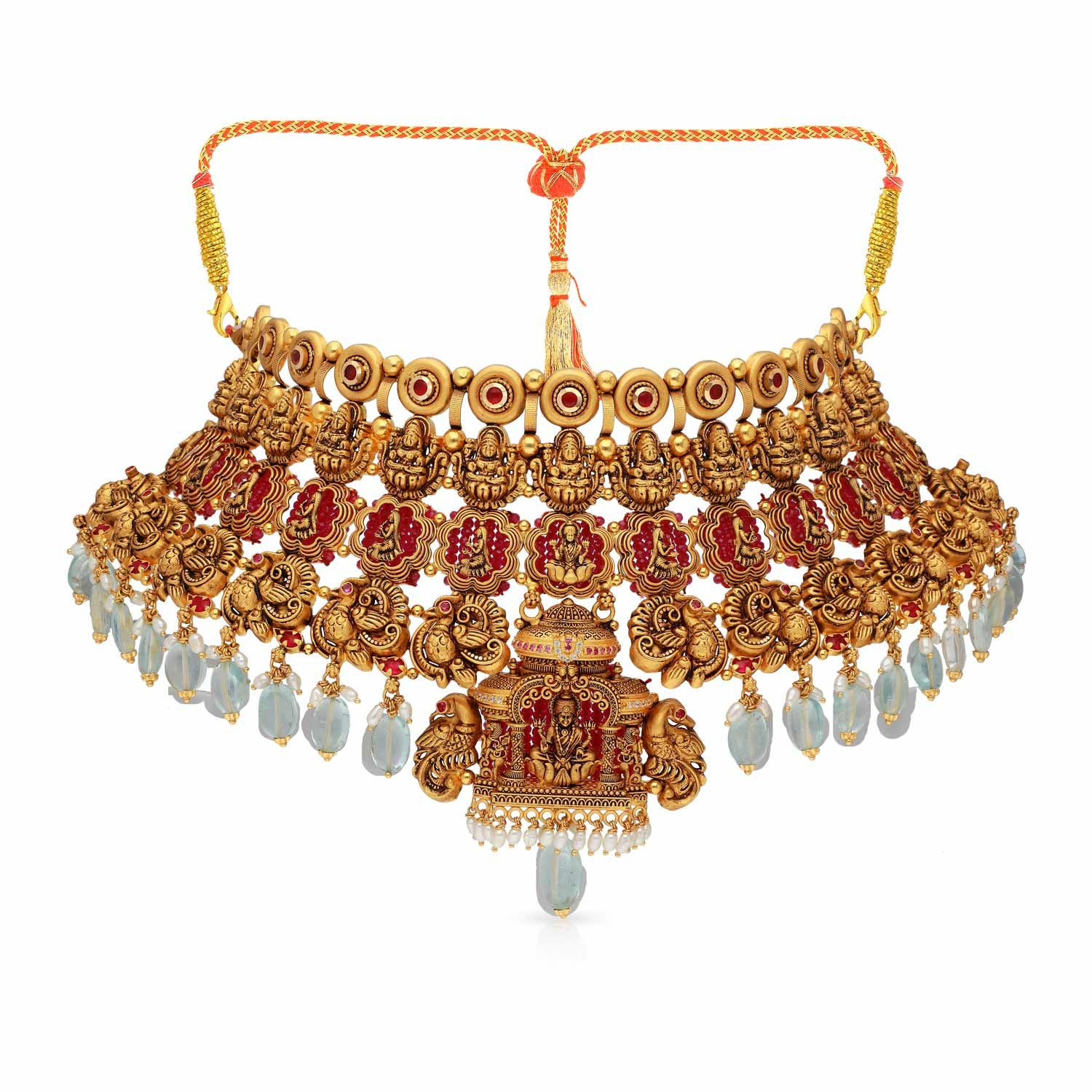 Divine Gold Necklace NKNGS25144