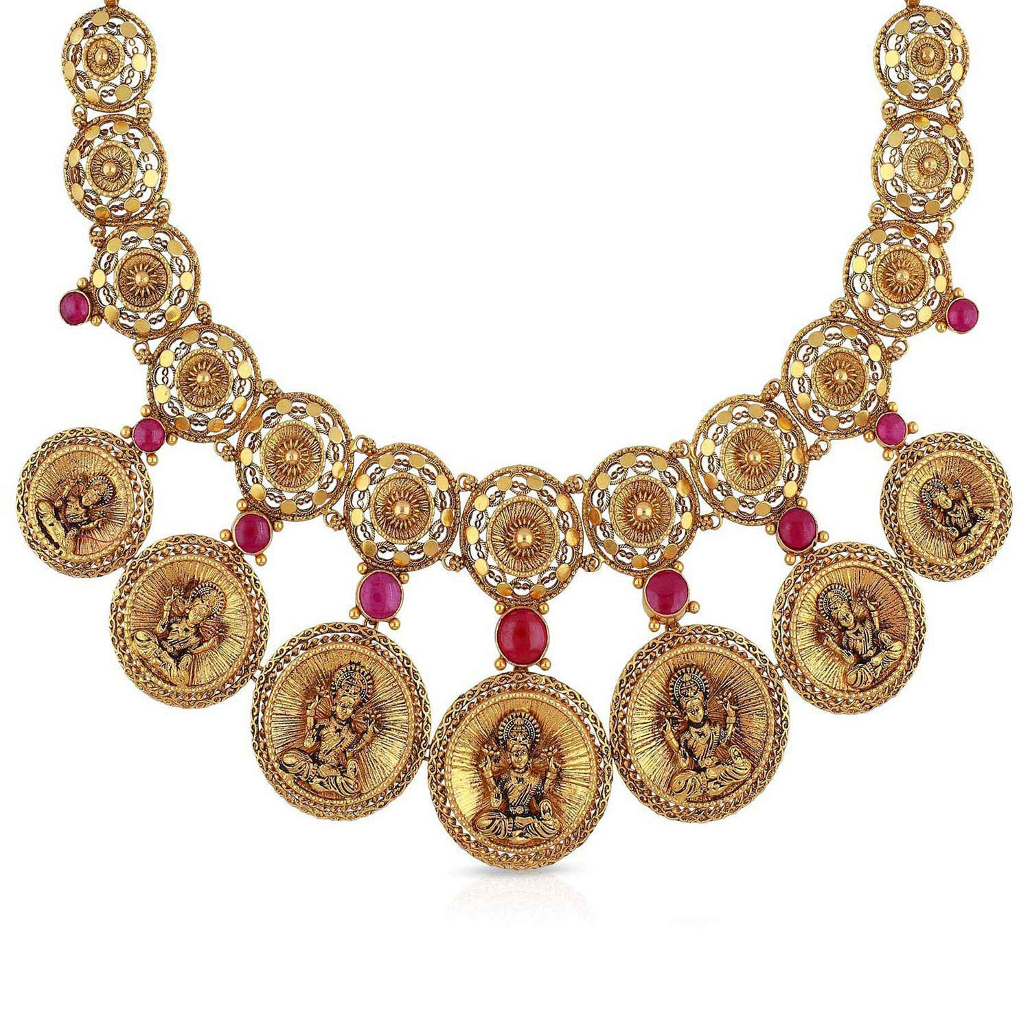 Divine Gold Necklace NKNGS53531