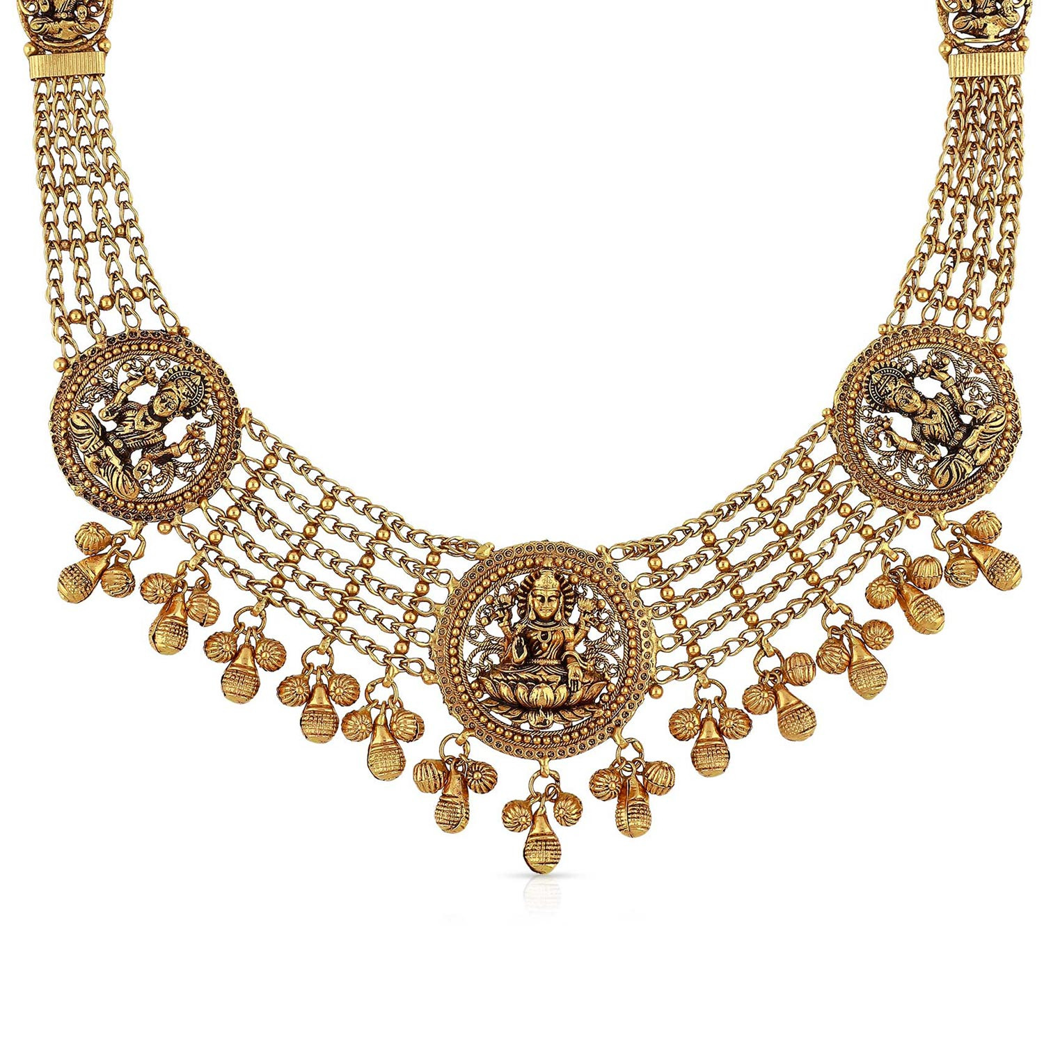 Divine Gold Necklace NKNGS53533