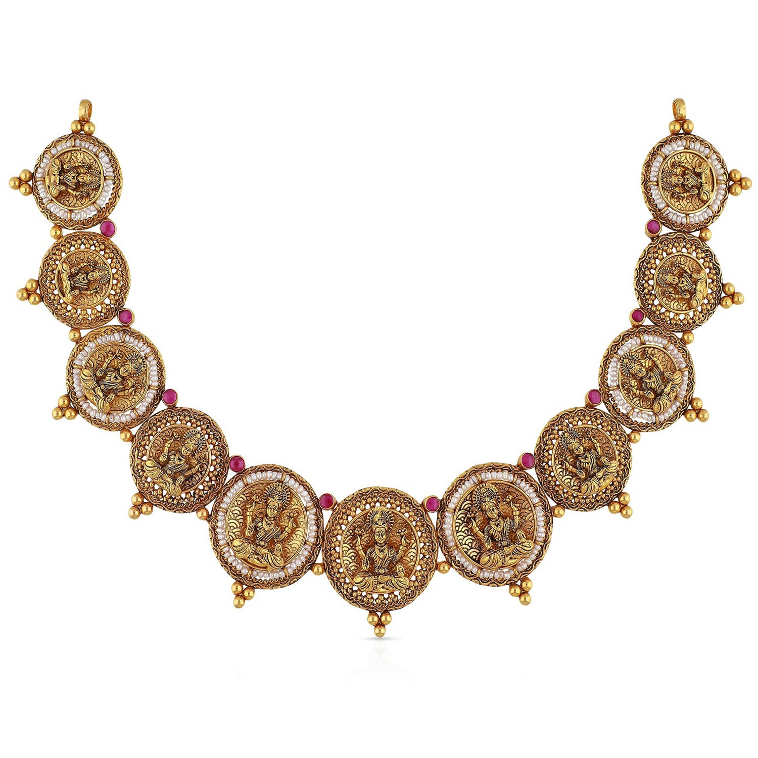 Divine Gold Necklace NKNGS53534