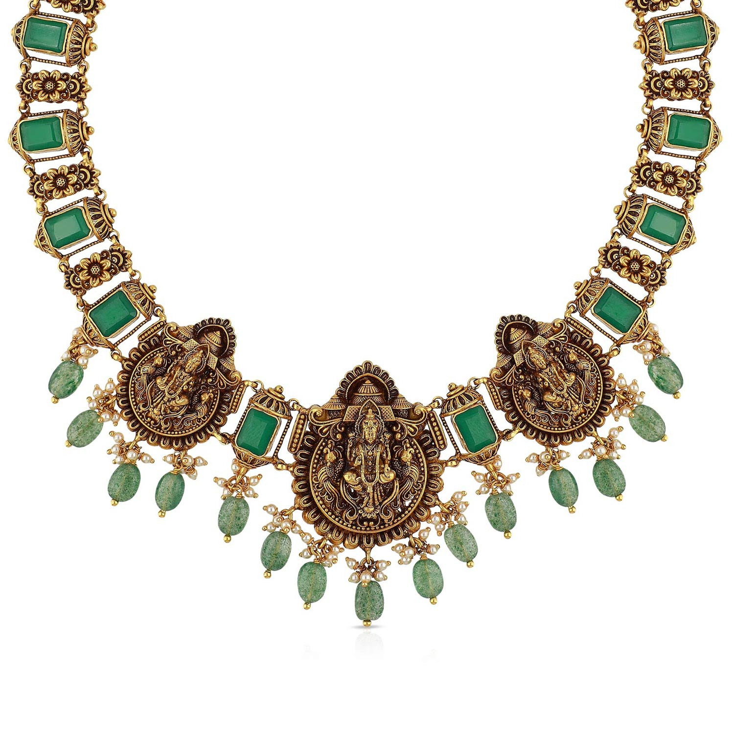 Divine Gold Necklace NKNGS53584