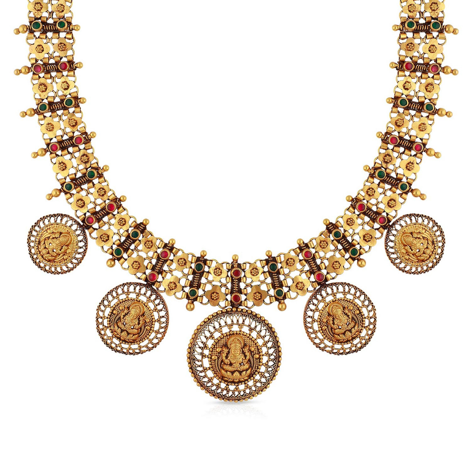 Divine Gold Necklace NKNGS53689