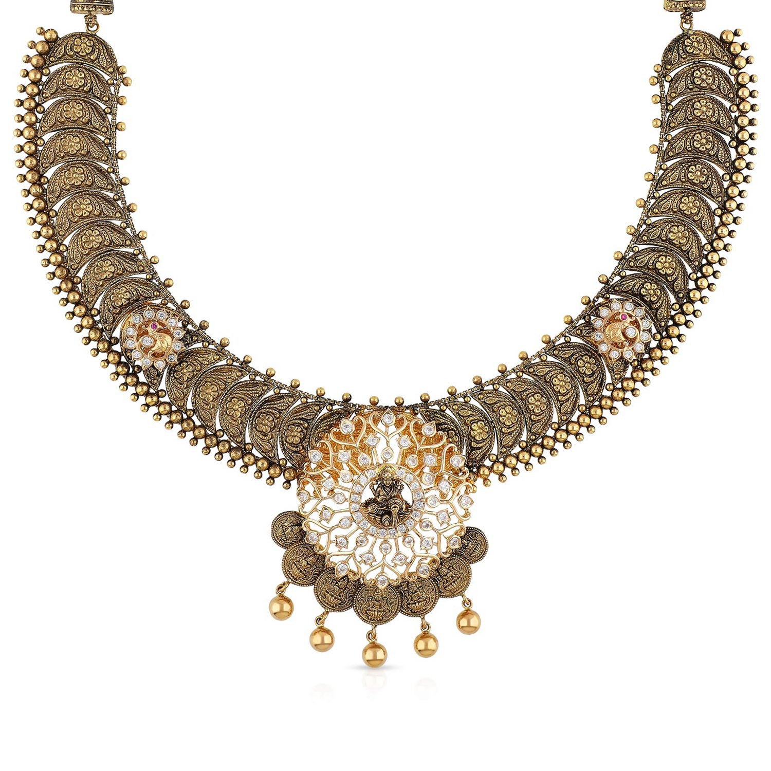 Divine Gold Necklace NKNGS53875