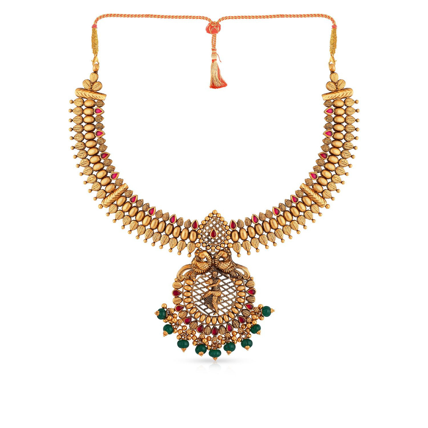 Divine Gold Necklace NKNTA10096