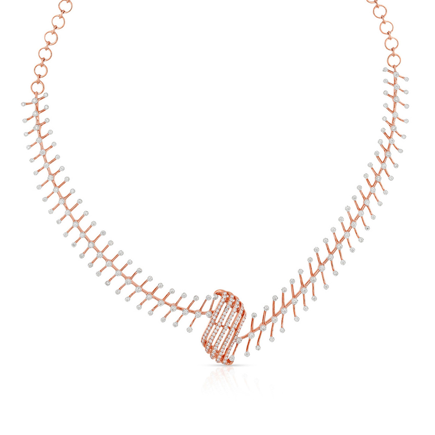 Mine Diamond Necklace NKWAV20007