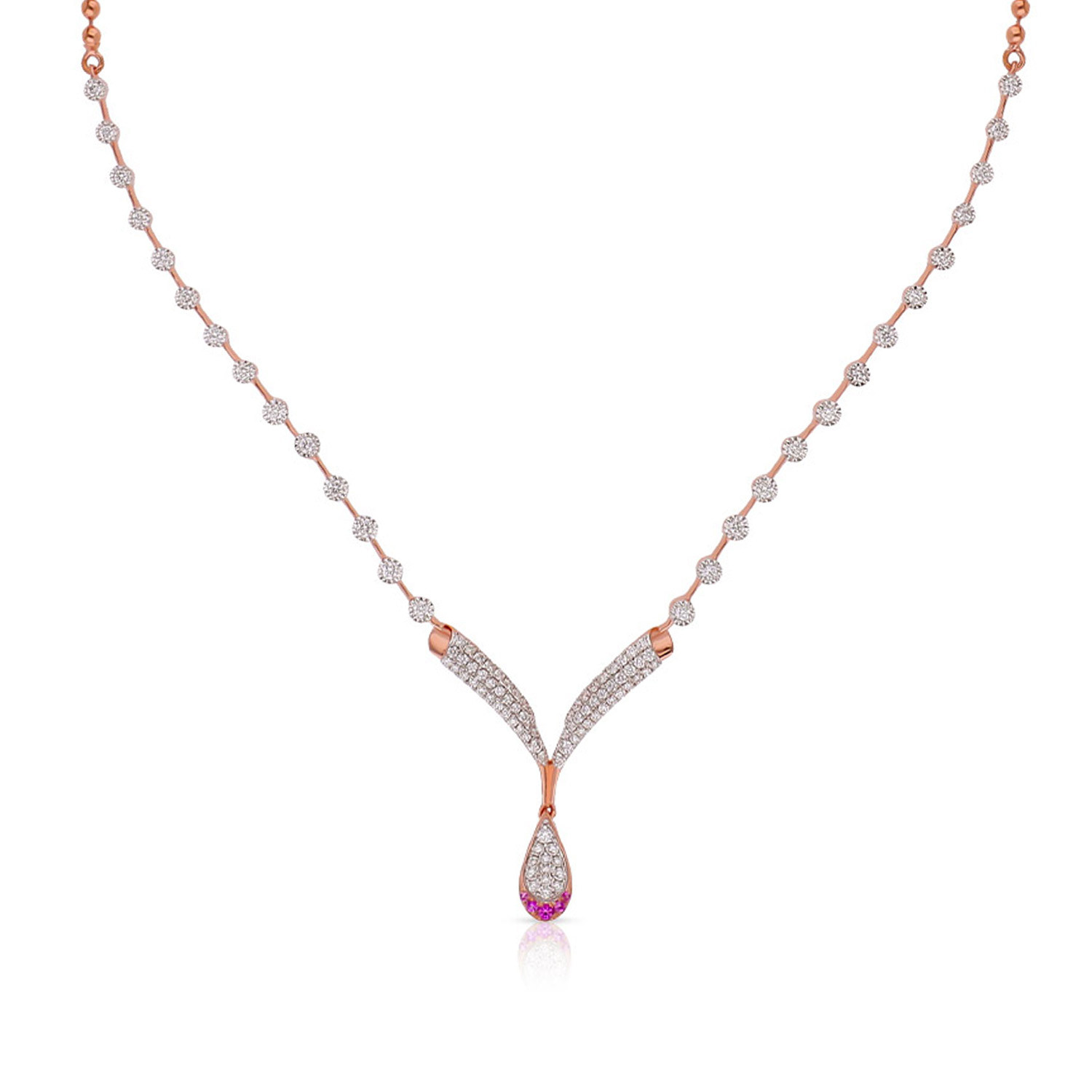Mine Diamond Necklace NKWAV20038