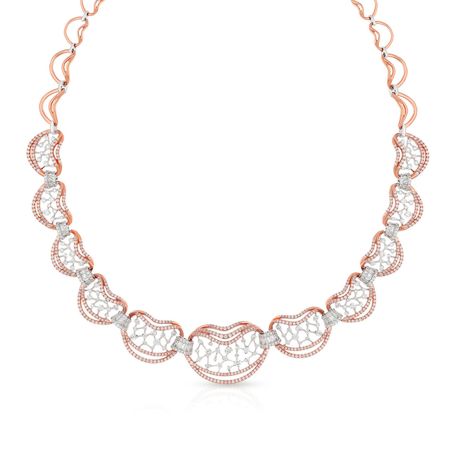 Mine Diamond Necklace NKWAV20044