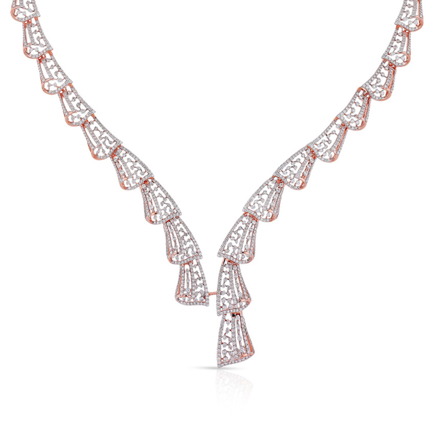 Mine Diamond Necklace NKWAV20045