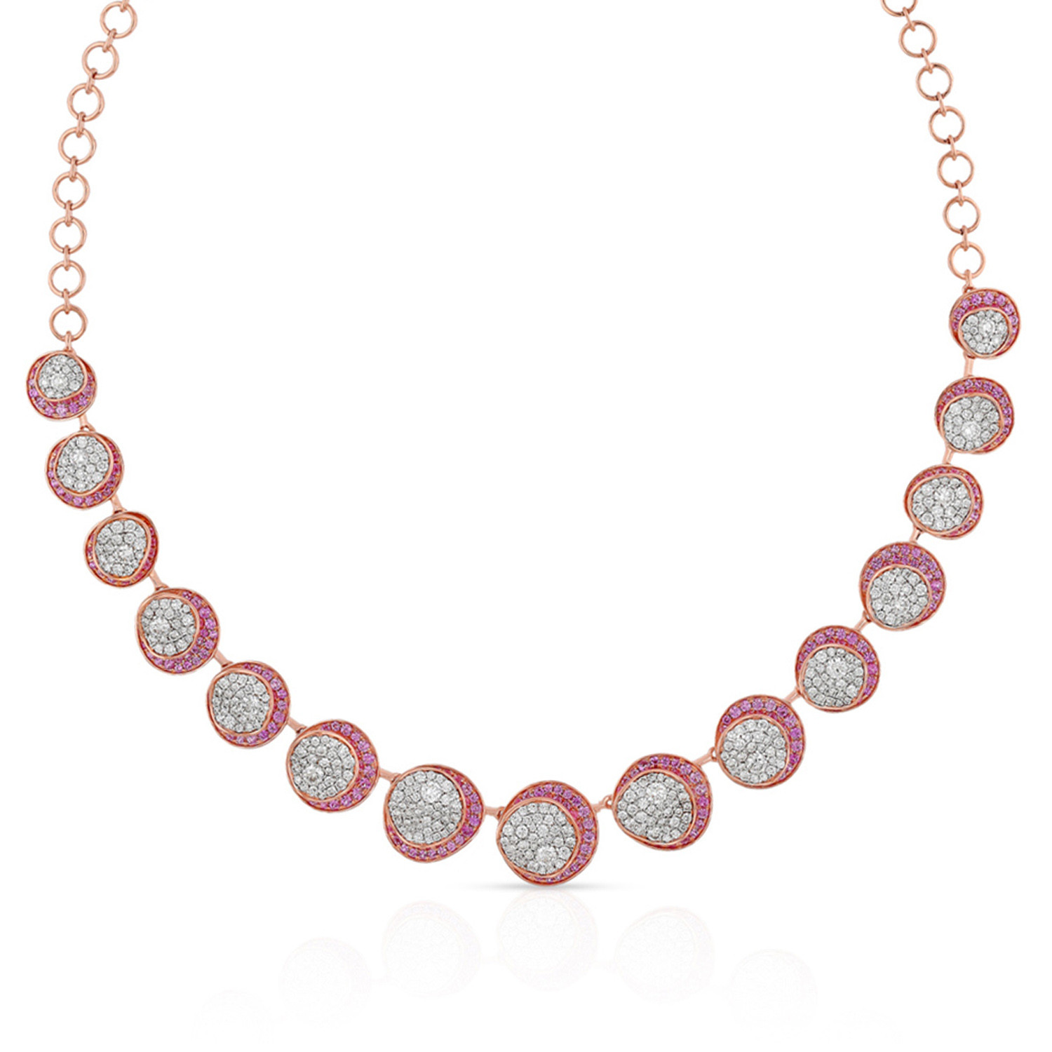 Mine Diamond Necklace NKWAV20054