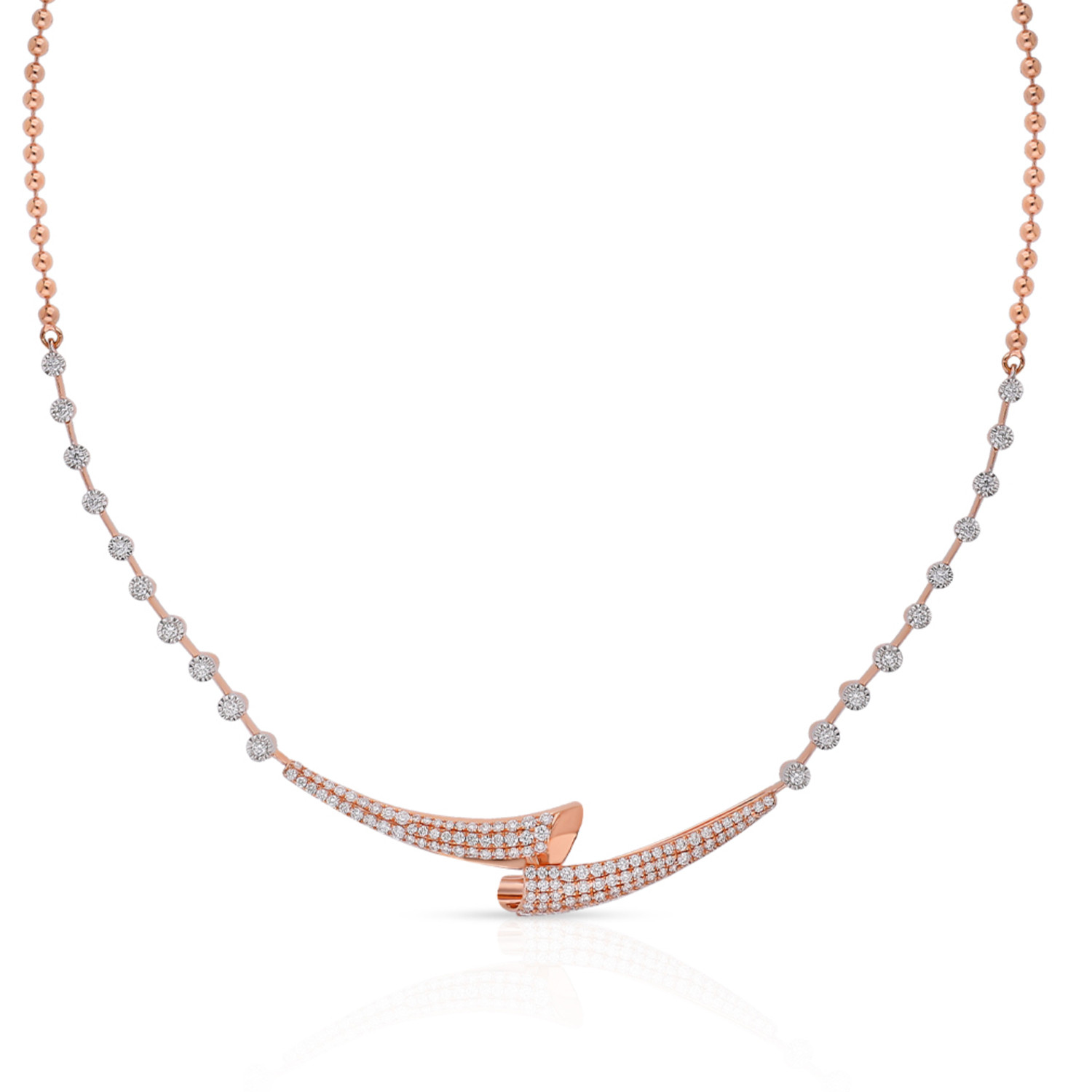 Mine Diamond Necklace NKWAV20059