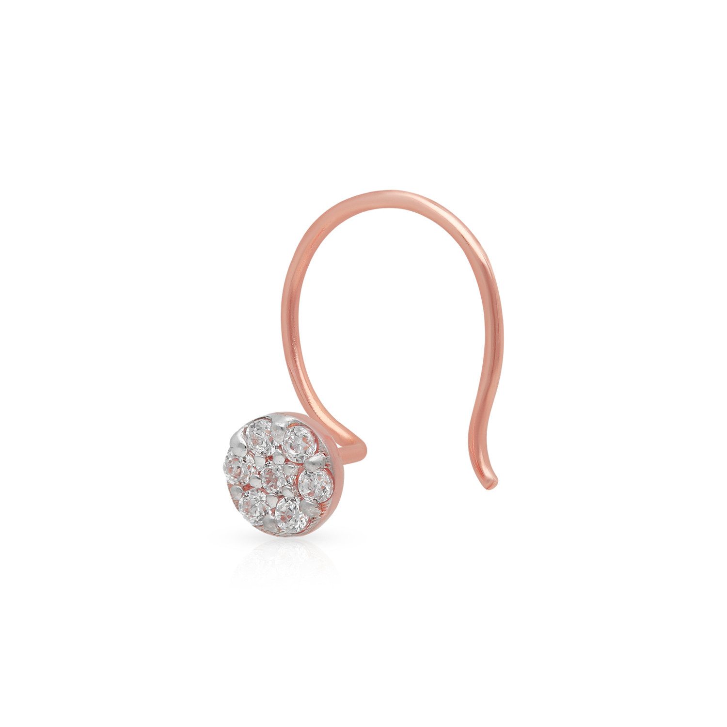 Malabar Gold Wire Nosepin NPDZL40076