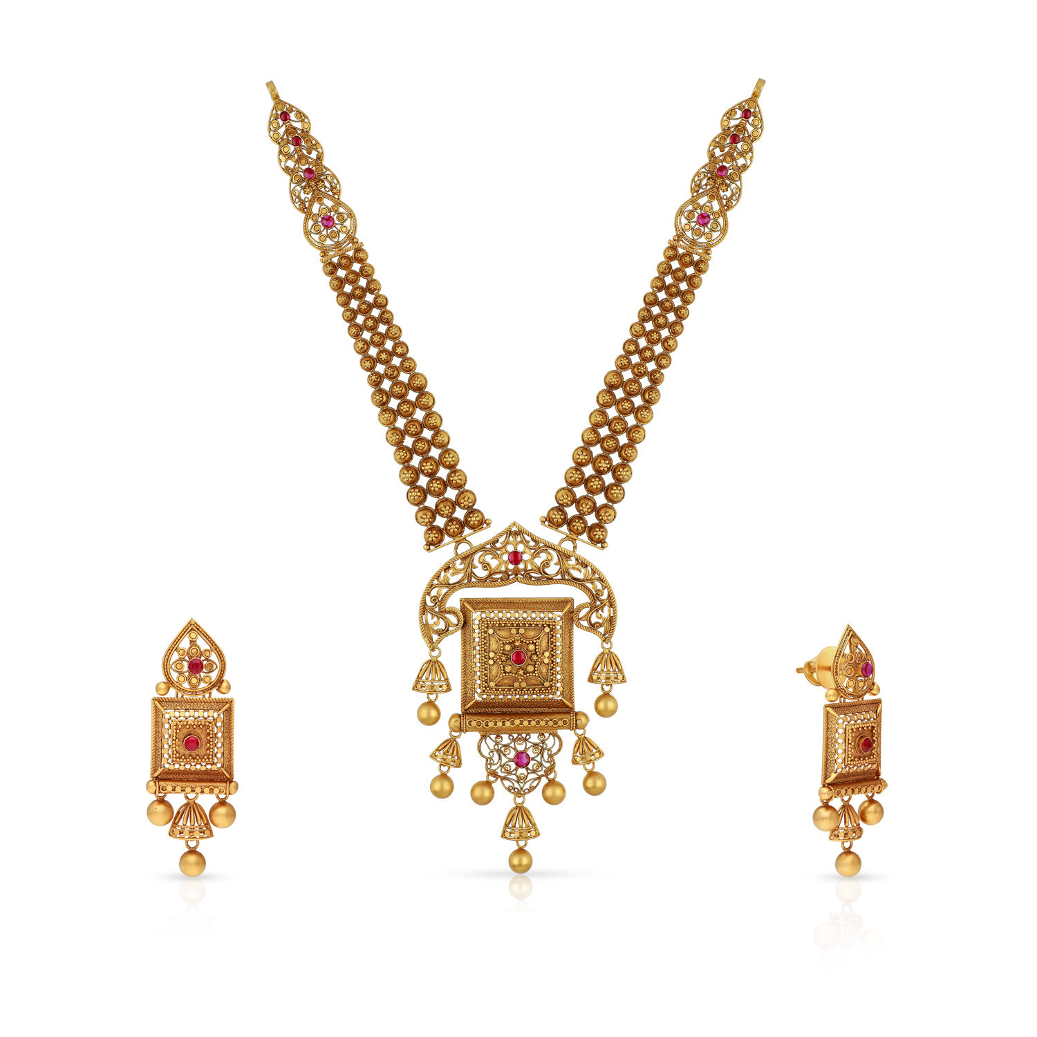 Malabar Gold Necklace Set NSNKANC46278