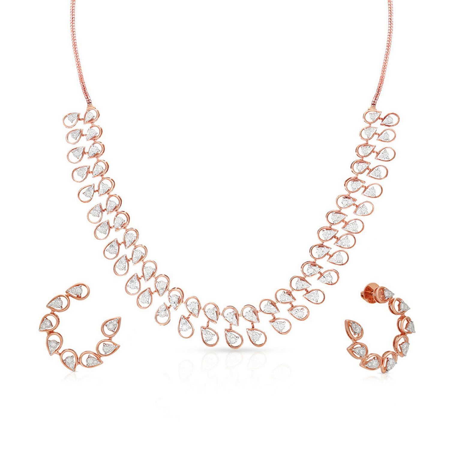 Mine Diamond Necklace Set NSNKDIA10238