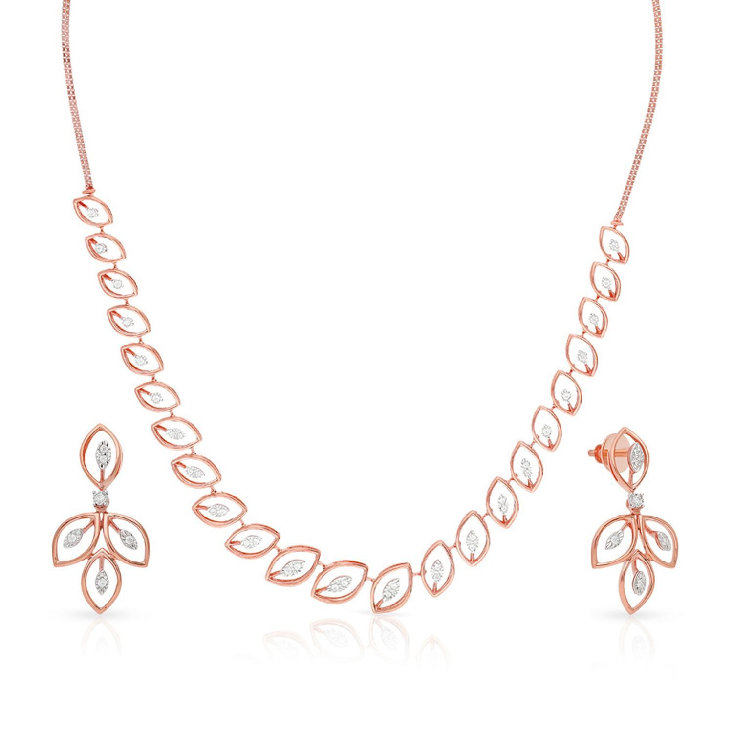 Mine Diamond Necklace Set NSNKDIA10462