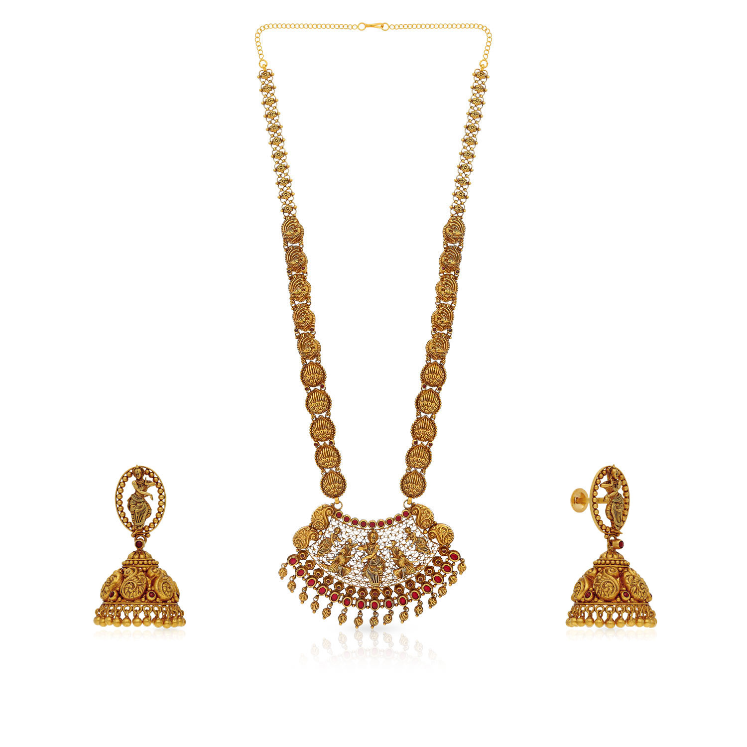 Divine Gold Necklace Set NSNKNTA10015