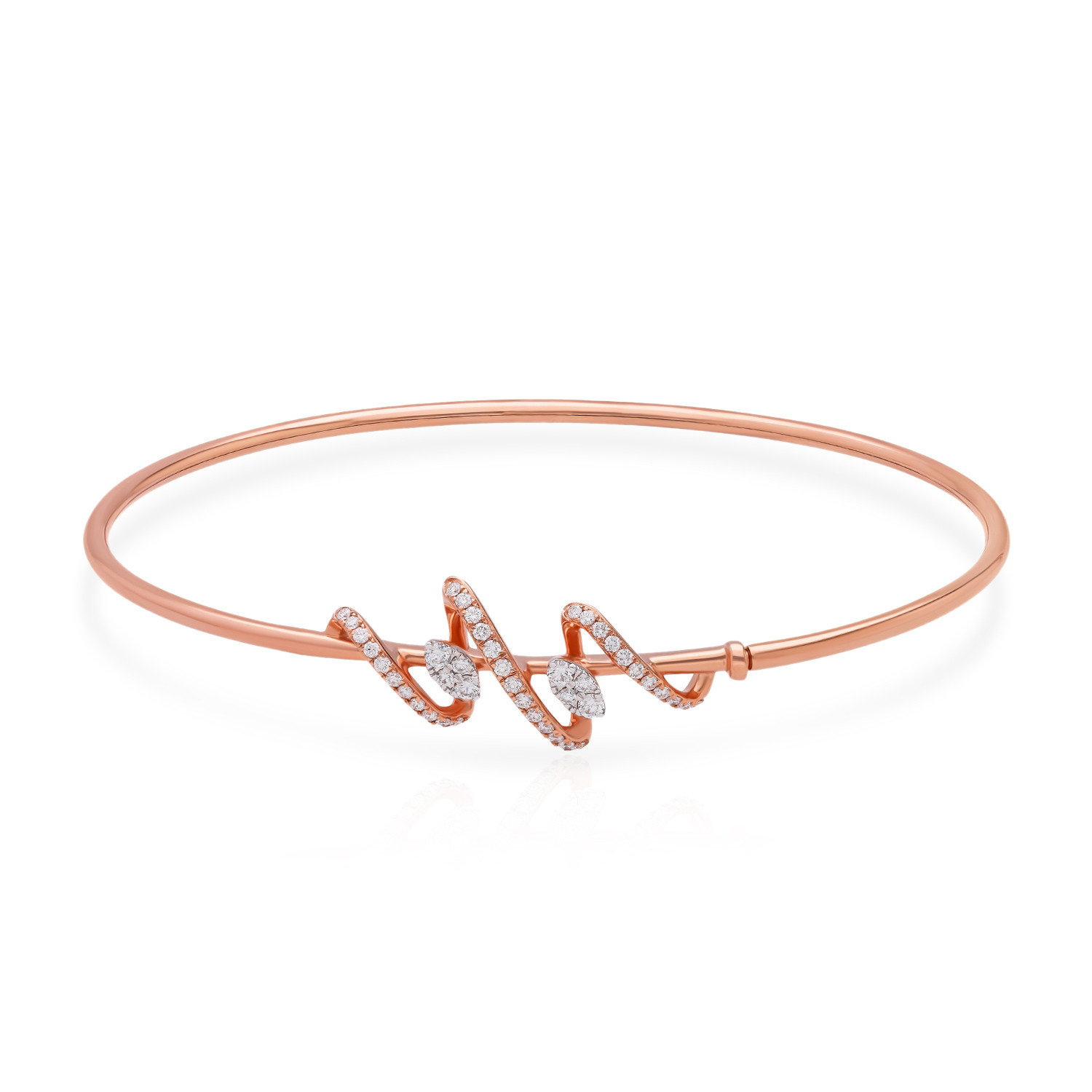 Mine Diamond Bangle OBWAV20008