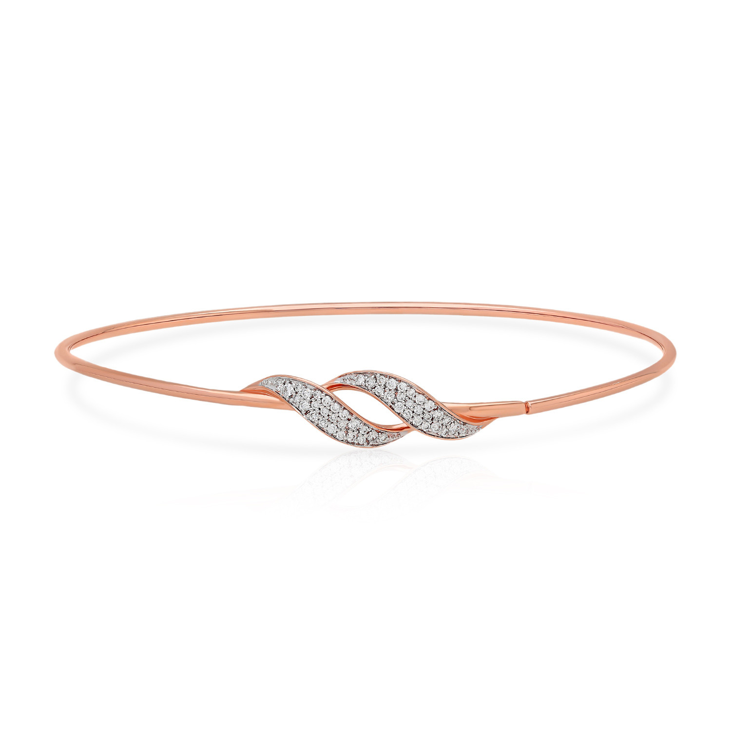 Mine Diamond Bangle OBWAV20055