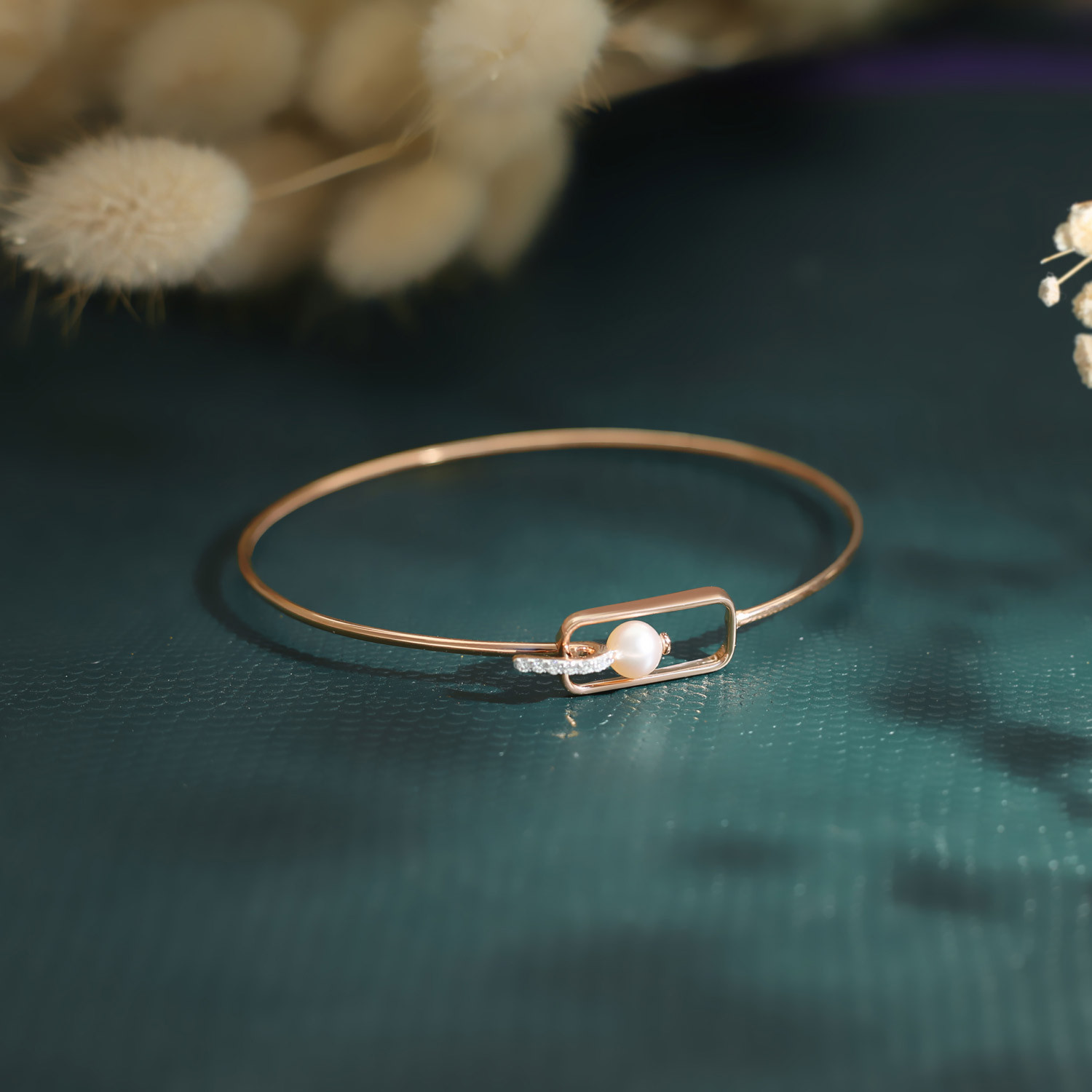 Mine Diamond Gold Bangle OBZOL10005