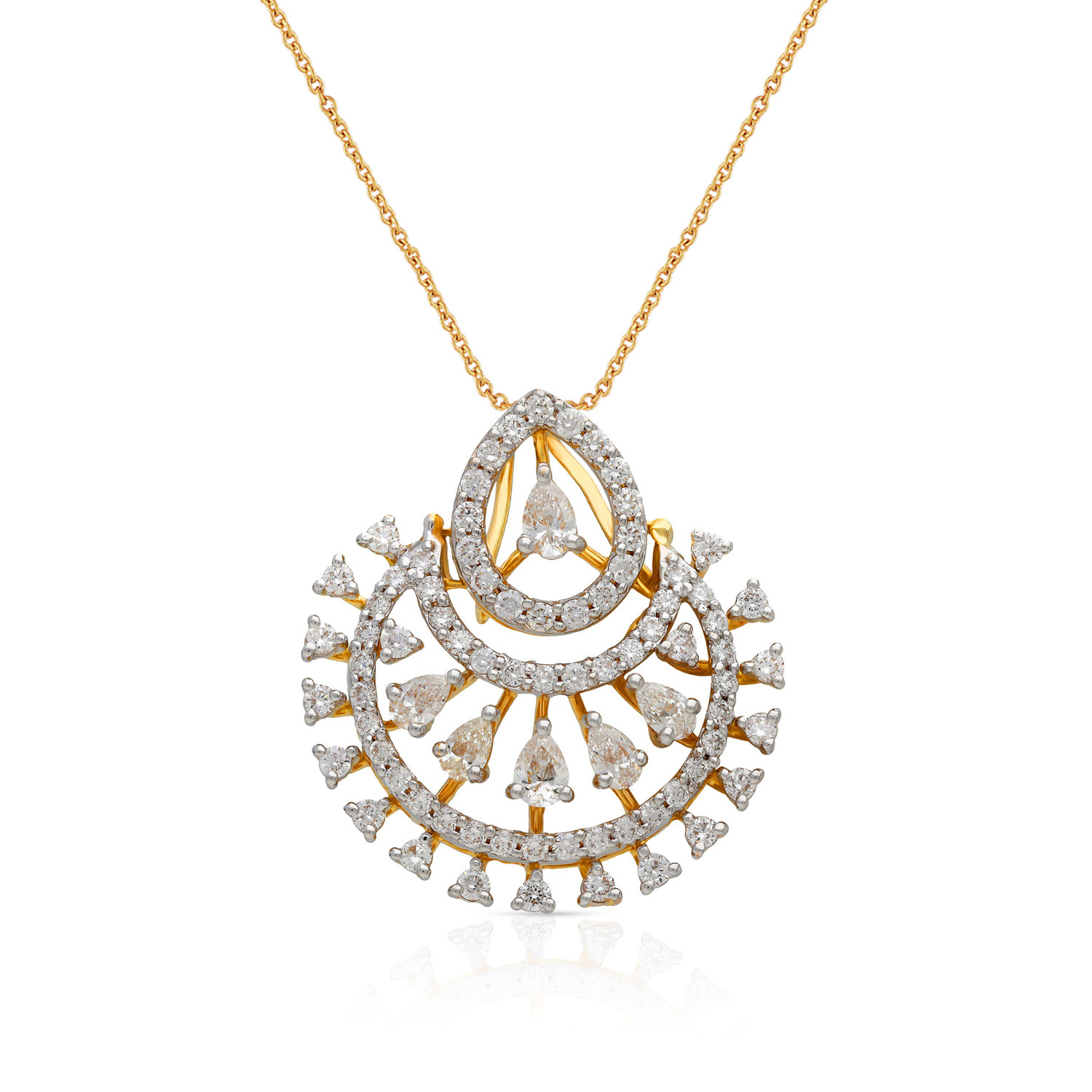 Mine Diamond Pendant PDALR10361