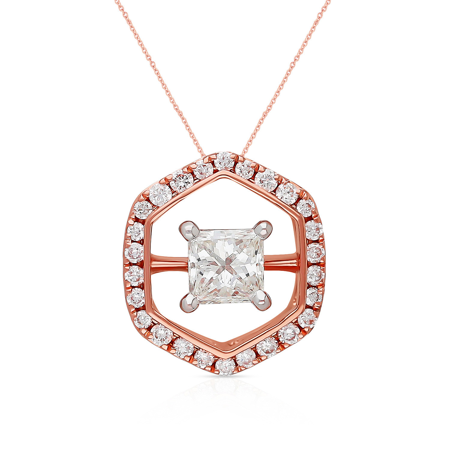 Mine Diamond Pendant PDALR10584
