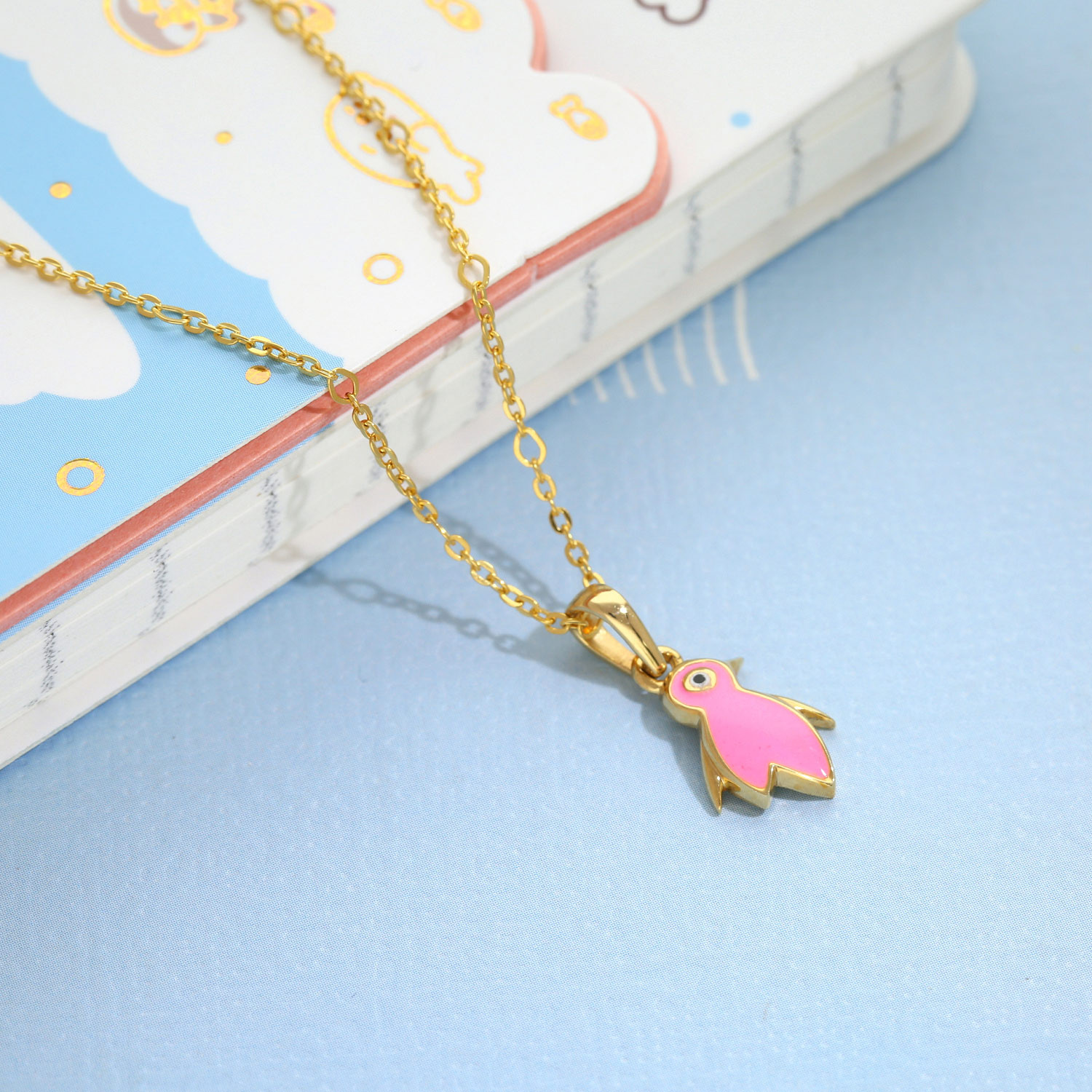 Starlet Gold Cartoon Shape Pendant PDDZL41136