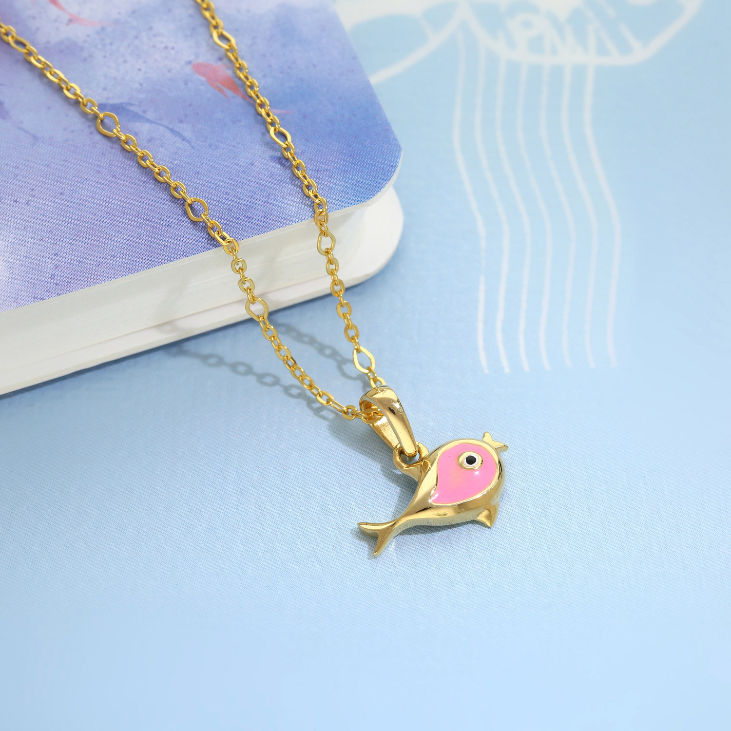 Starlet Gold Cartoon Shape Pendant PDDZL41138