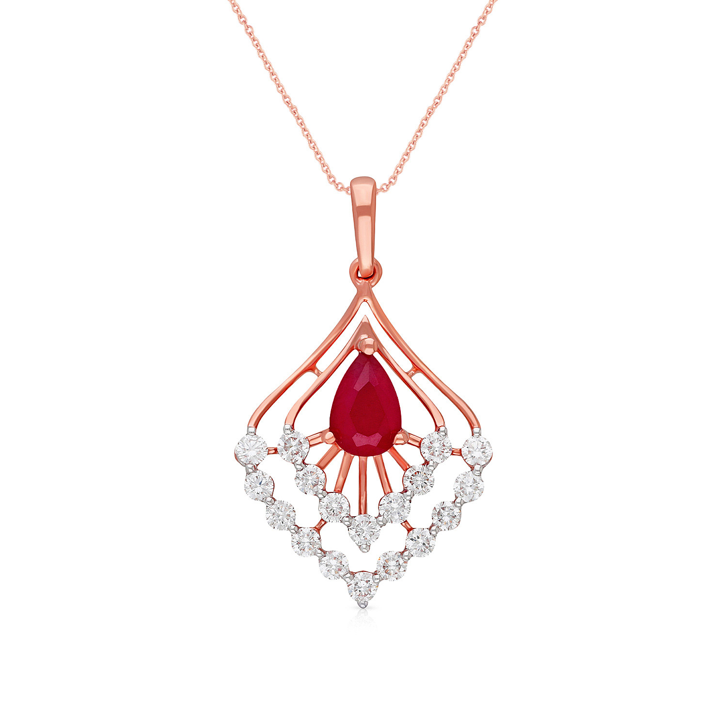 Mine Diamond Pendant PDGEN22317