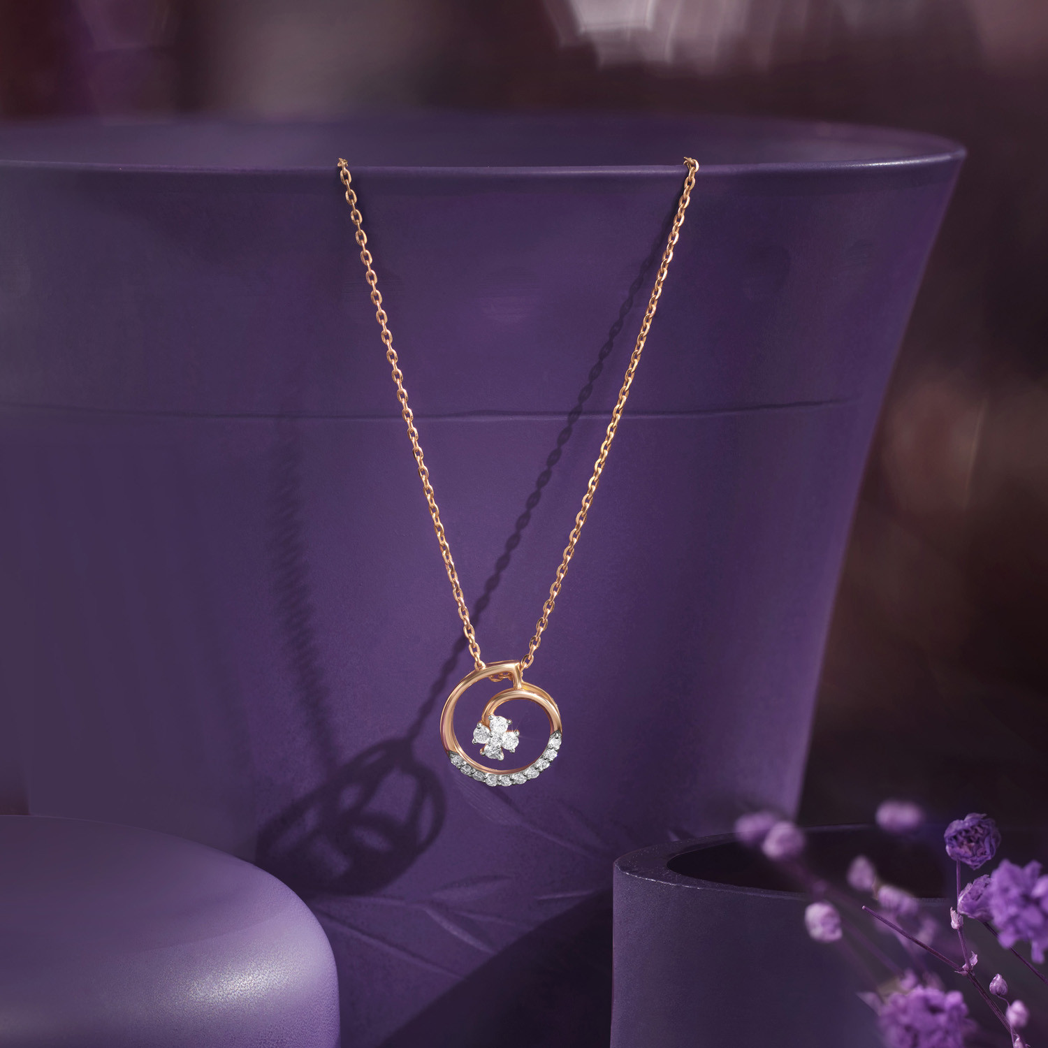 Mine Diamond Pendant PDGEN23123