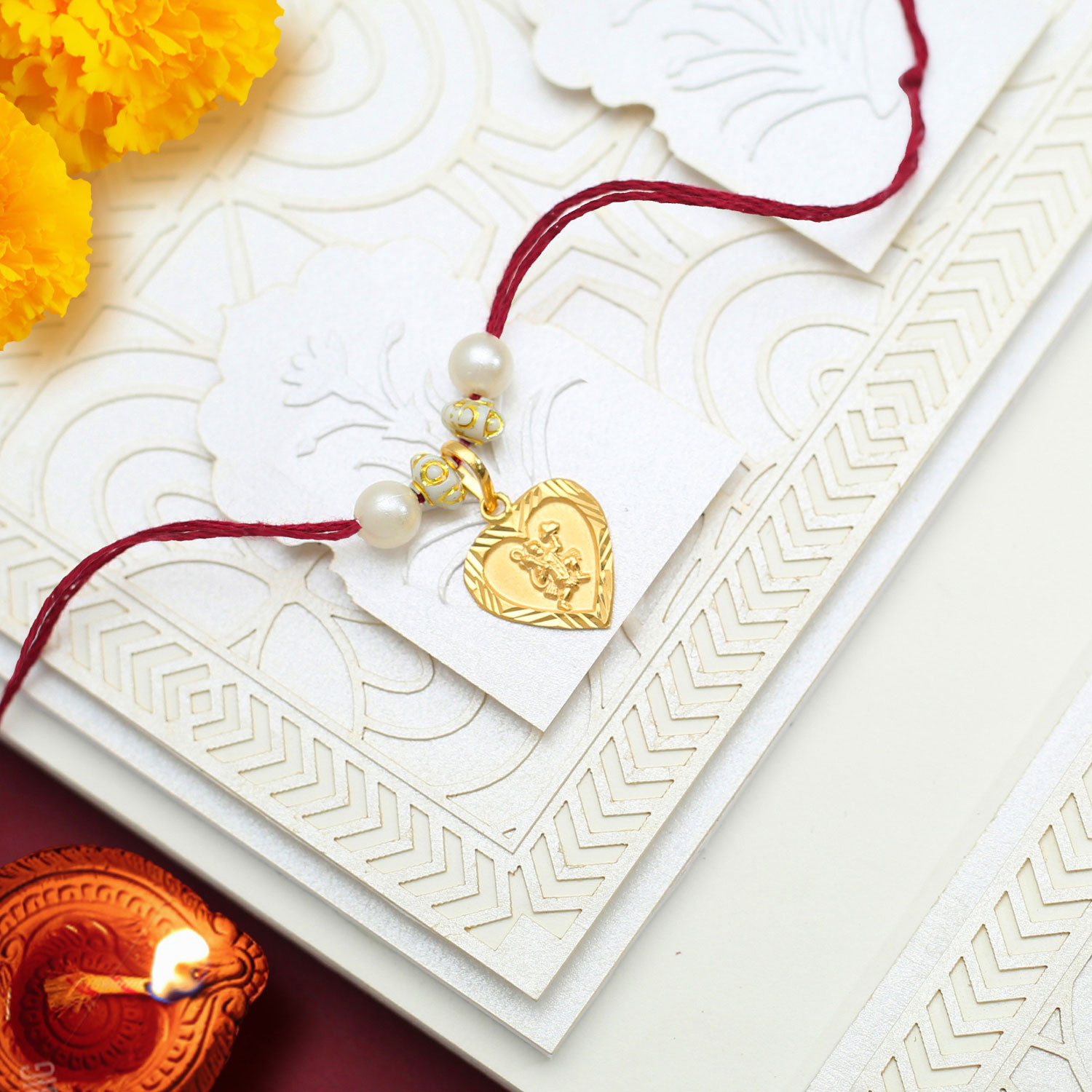 Malabar Gold Rakhi cum Pendant PDNOB40594R