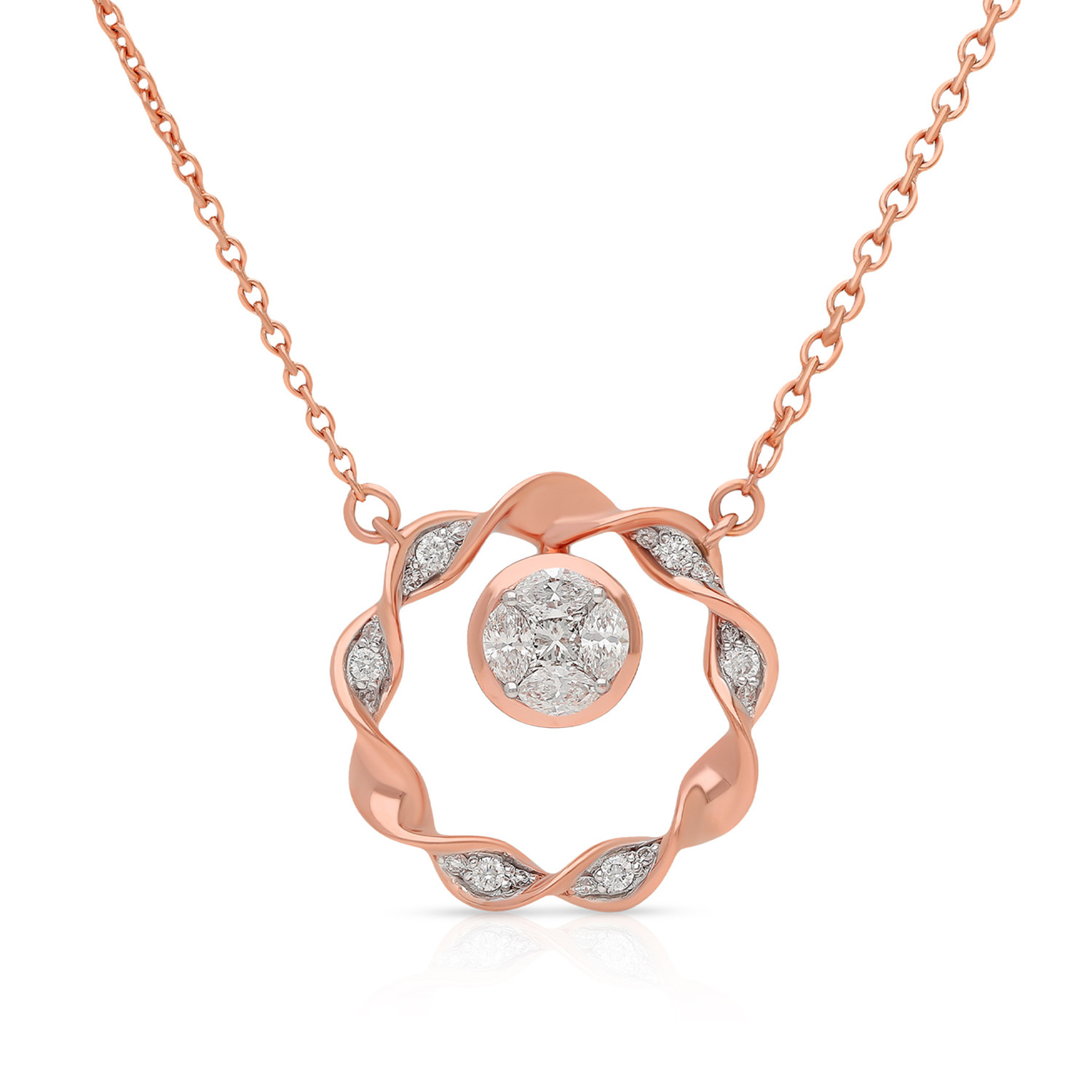Mine Diamond Pendant PDWAV20001