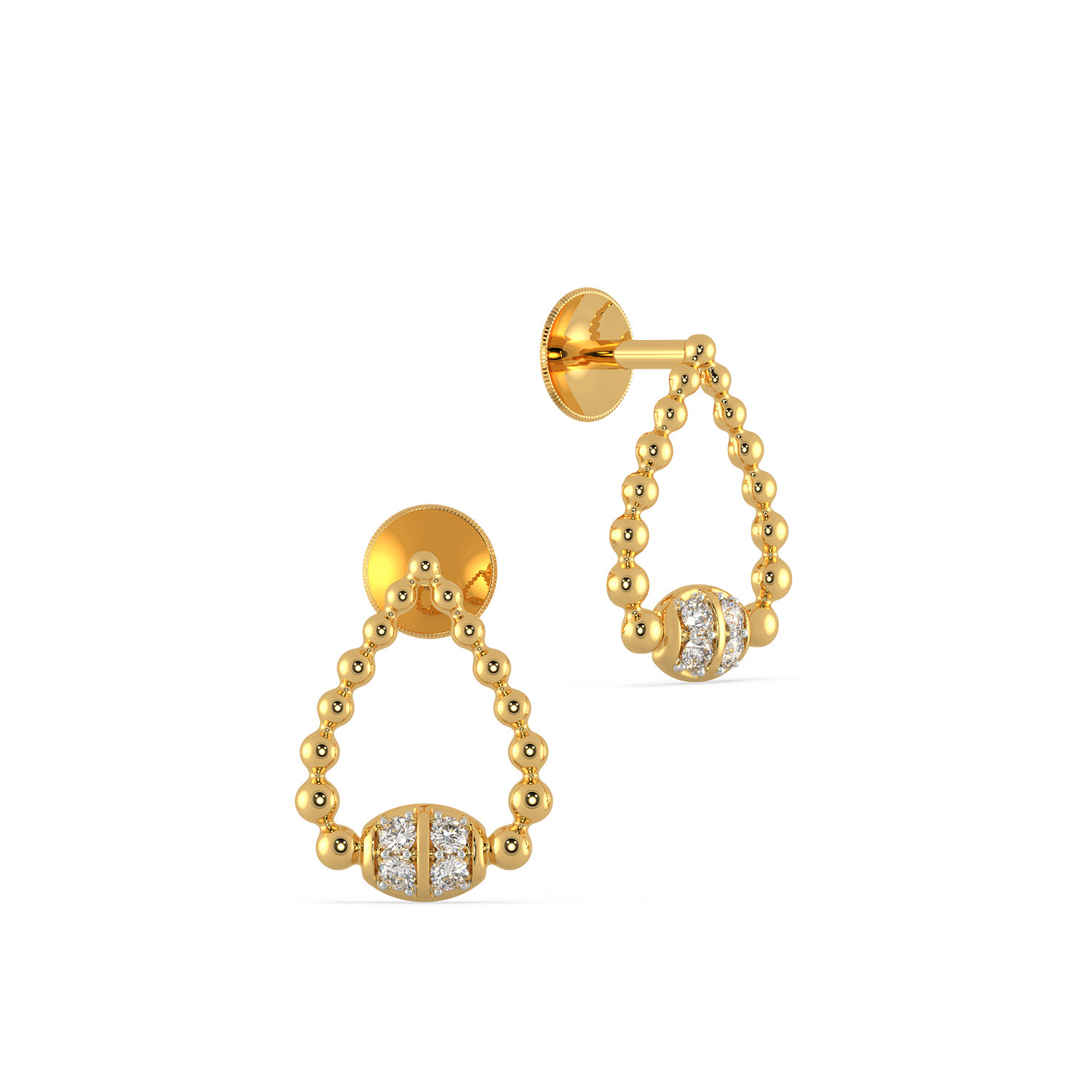 Malabar Gold Earring SKEGNP4723