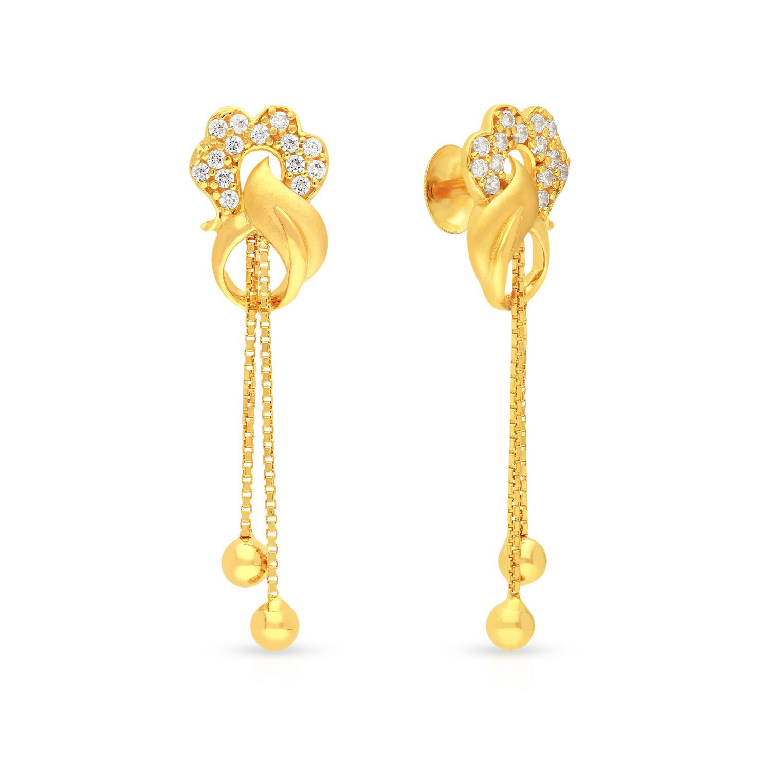 Malabar Gold Earring STGEDZRURGZ346